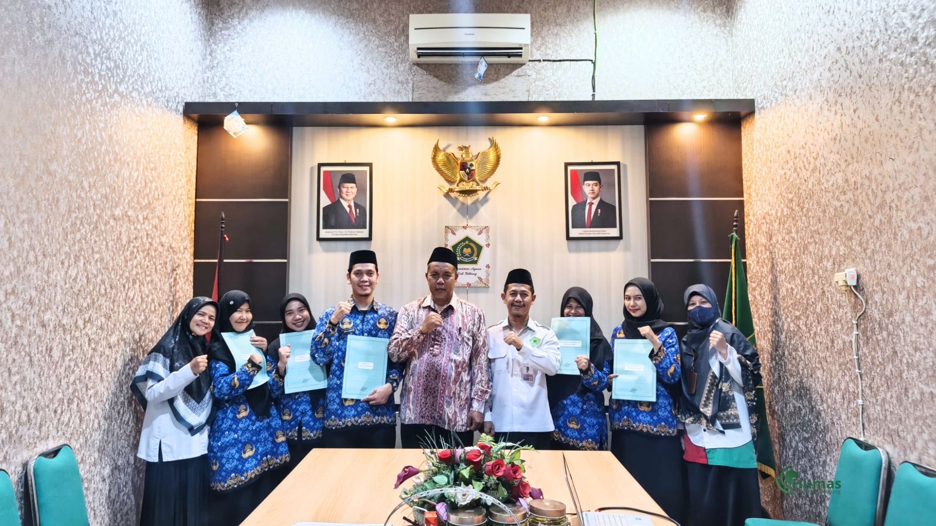Kemenag Belitung Resmikan Pengangkatan Pertama PNS Fungsional Formasi 2024