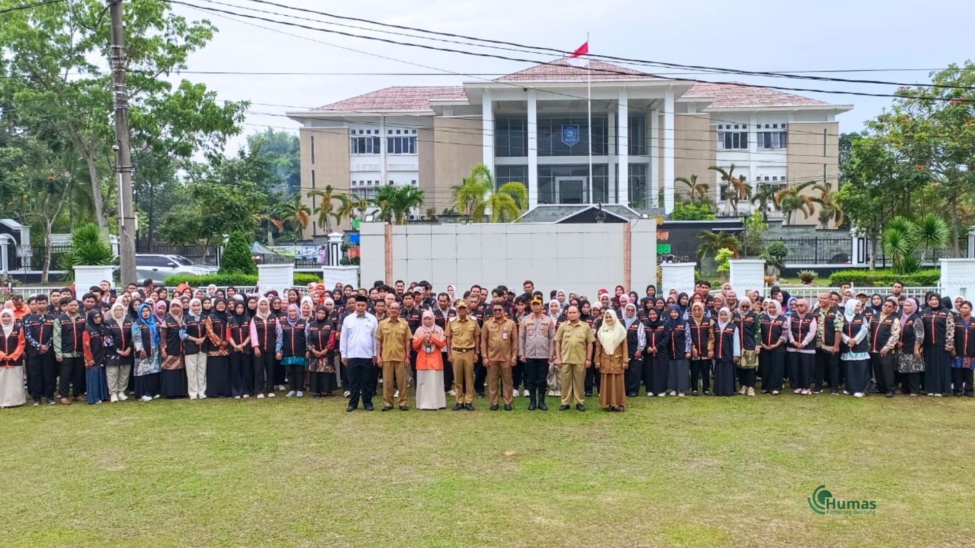 Kakan Kemenag Belitung Hadiri Apel Siaga Sensus Ekonomi 2026, Data Jadi Kompas Pembangunan