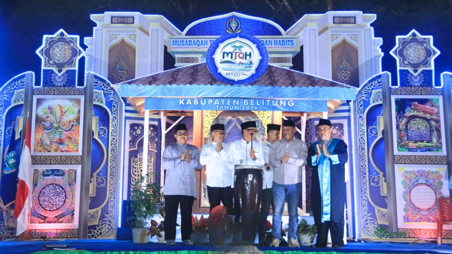 MTQH Tingkat Kabupaten Belitung 2026 Resmi Dibuka, Perkuat Generasi Qurani