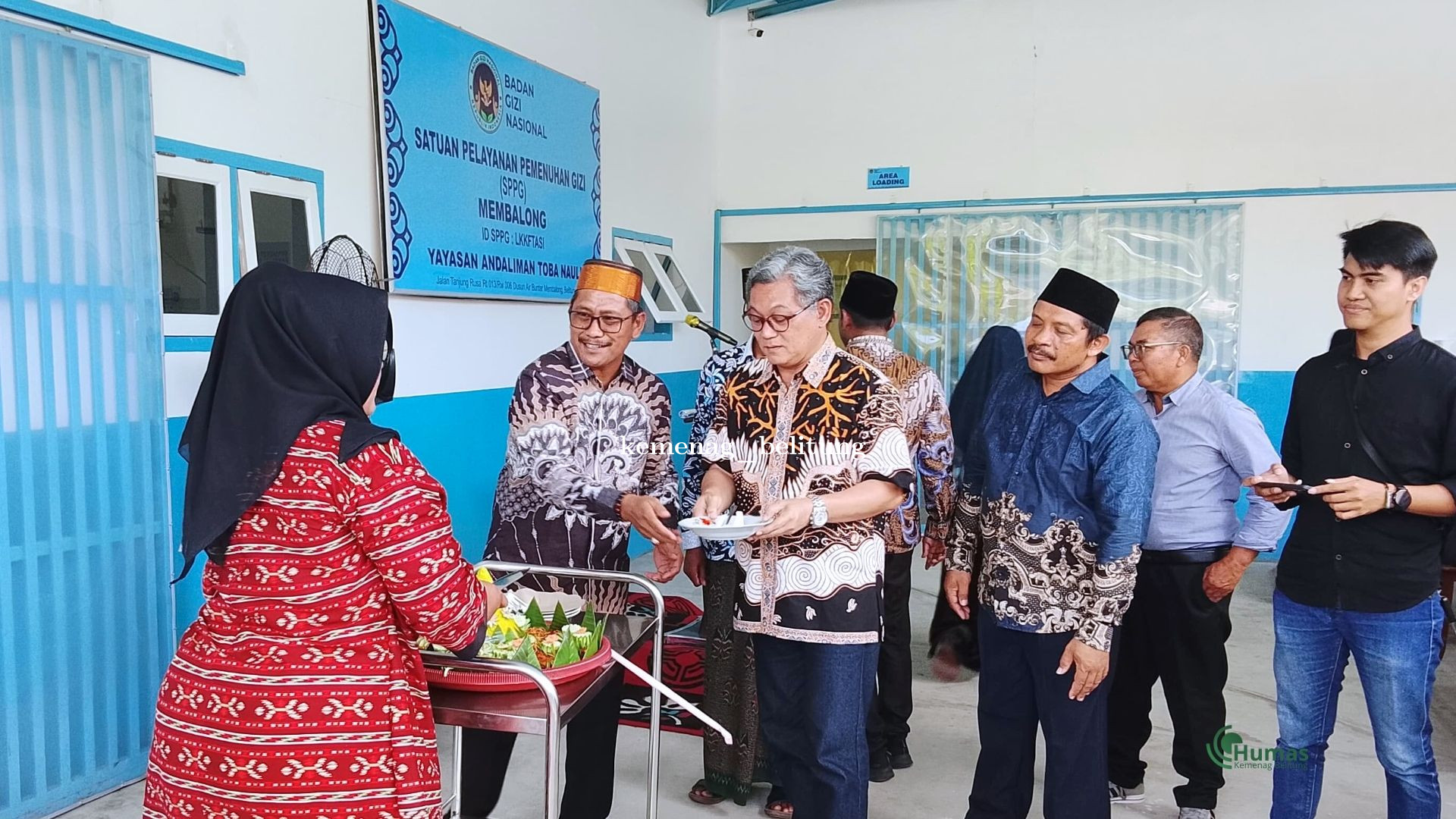 Kemenag Belitung Turut Hadir, Dapur SPPG Membalong Resmi Beroperasi Perkuat Layanan Gizi Masyarakat