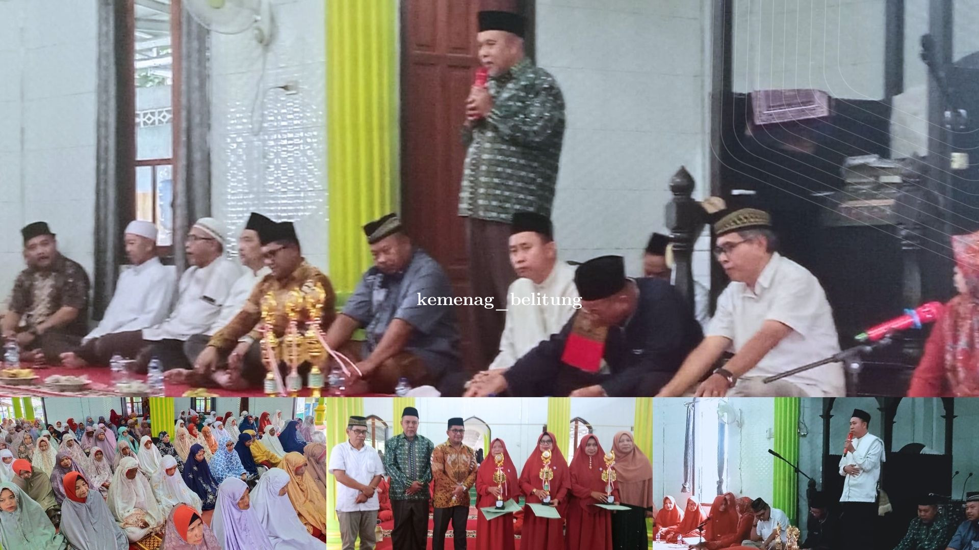 Pererat Ukhuwah, Kepala Kantor Kemenag Belitung Hadiri Silaturahmi Majelis Taklim se-Kecamatan Sijuk