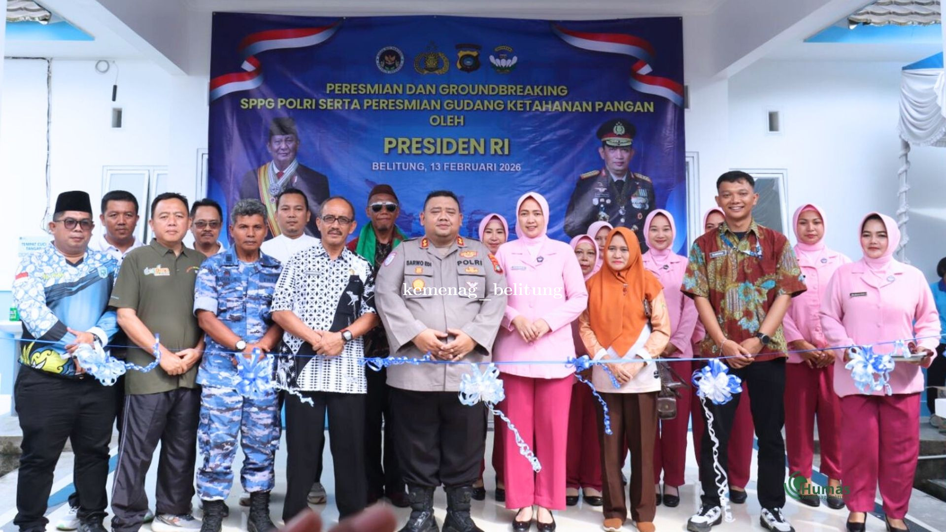 SPPG Embun Satam Tanjungpandan Resmi Beroperasi, 2.642 Pelajar & Balita Siap Terima Makan Bergizi
