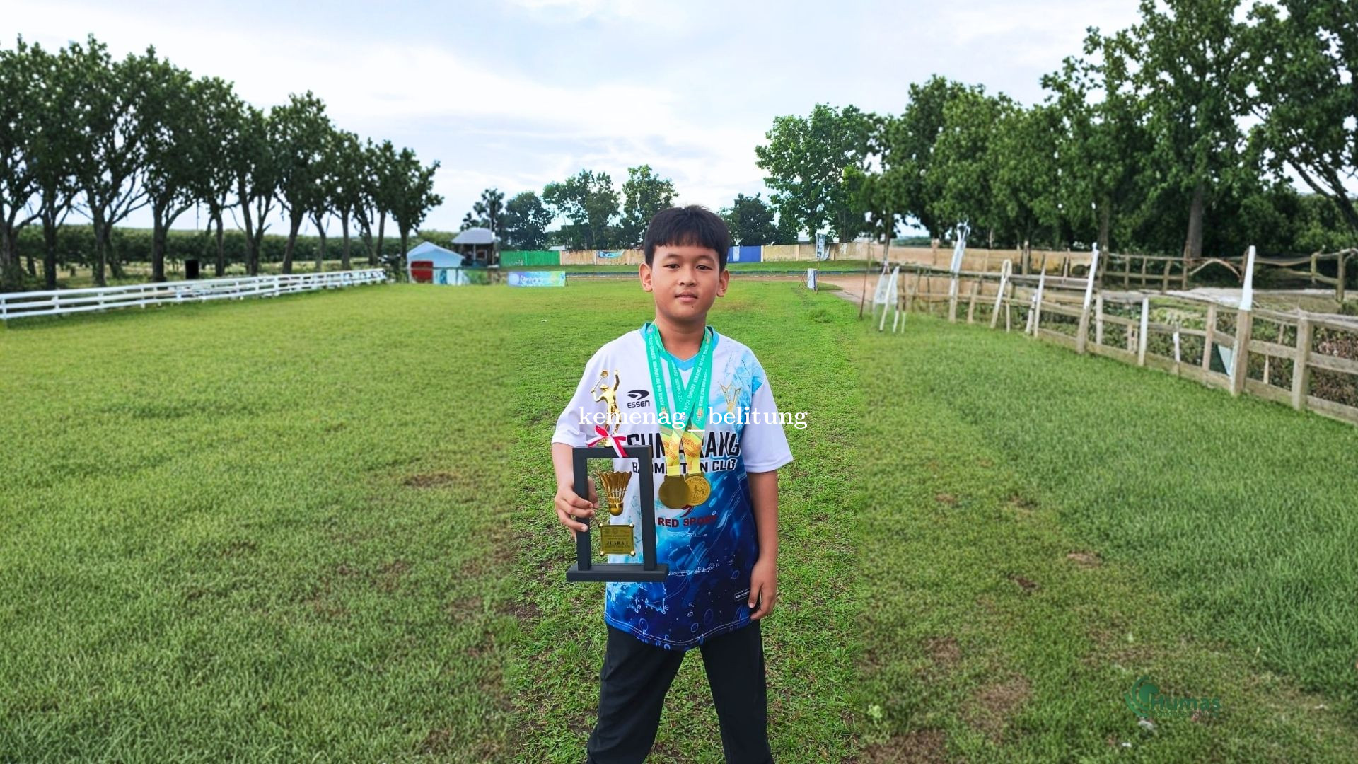 Murid MIN 1 Belitung Raih Juara 1 Bulu Tangkis Ganda Putra dan Ganda Campuran Tingkat Kabupaten