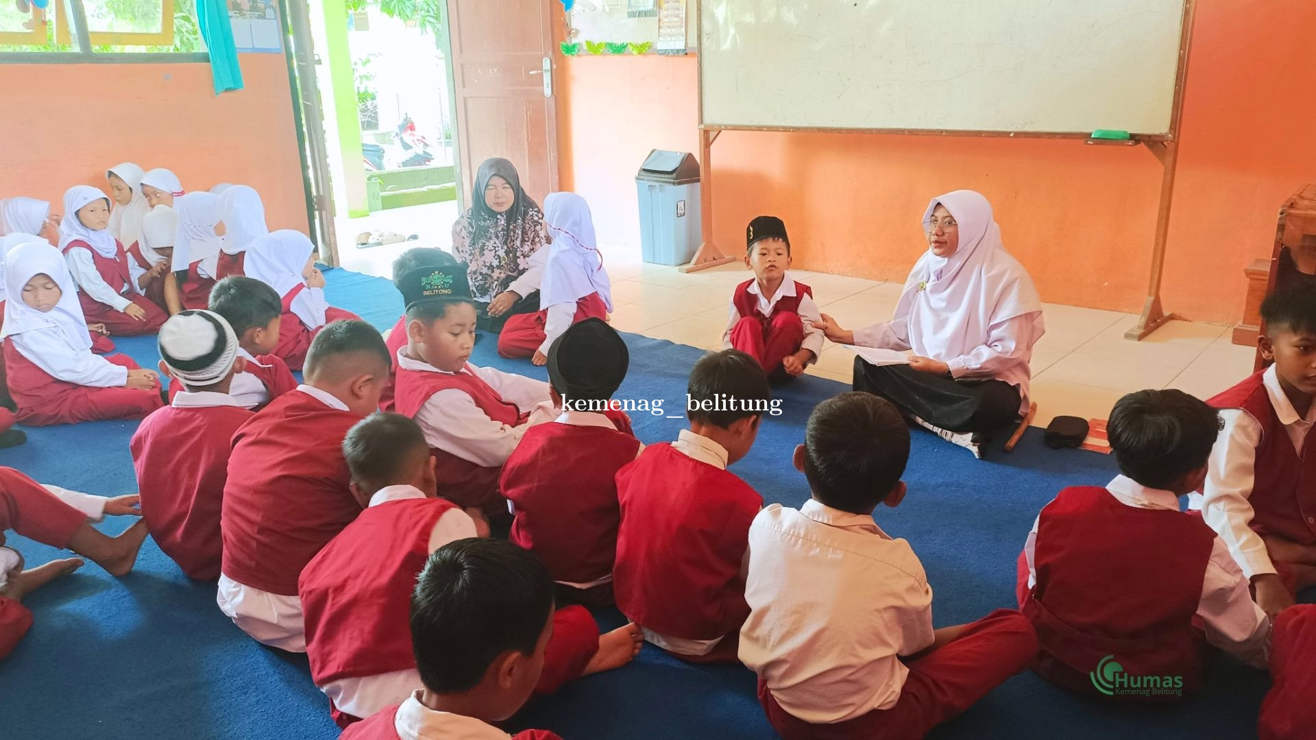 MIN 2 Belitung Bentuk Karakter Siswa Religius melalui Setoran Hafalan Surah Pendek di Bulan Ramadhan
