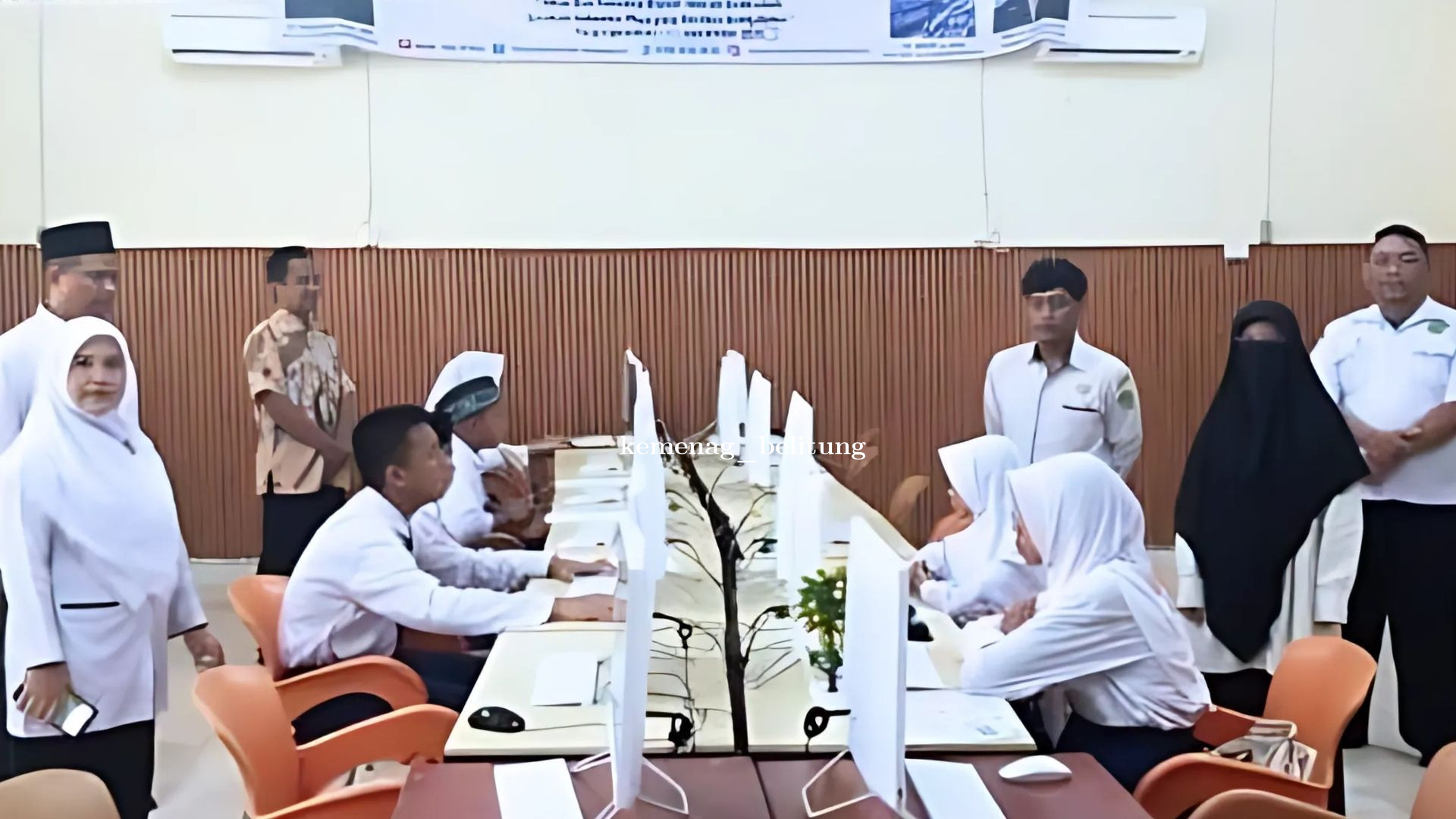 MTsN 1 Belitung Siapkan Siswa Hadapi OMI 2025 Lewat Simulasi