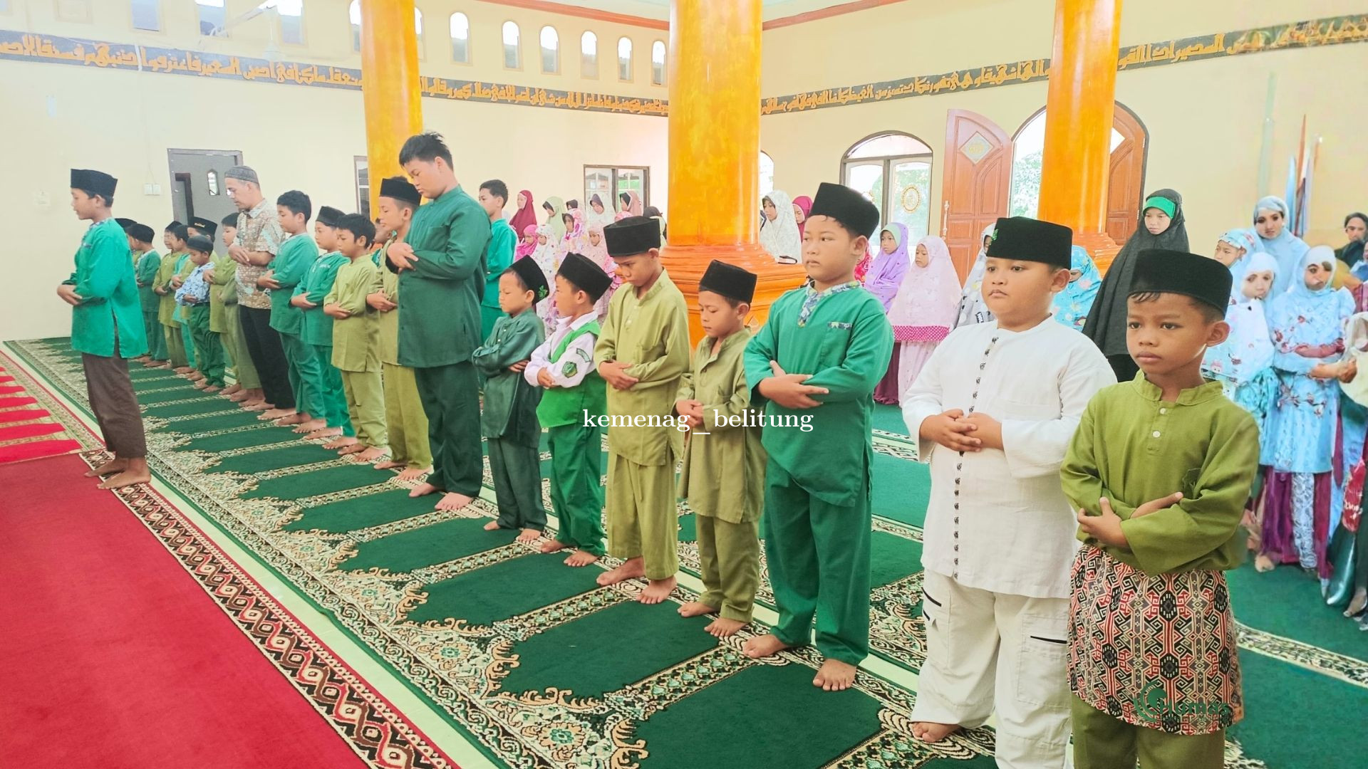 Ramadhan ke-15, MIN 2 Belitung Gelar Shalat Dhuha dan Zikir Bersama