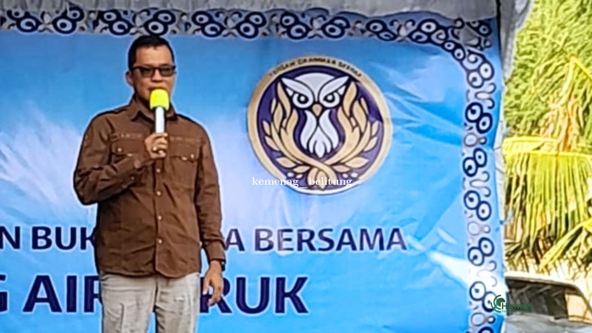 Kemenag Belitung Dukung Program Presiden di Peresmian SPPG Air Seruk