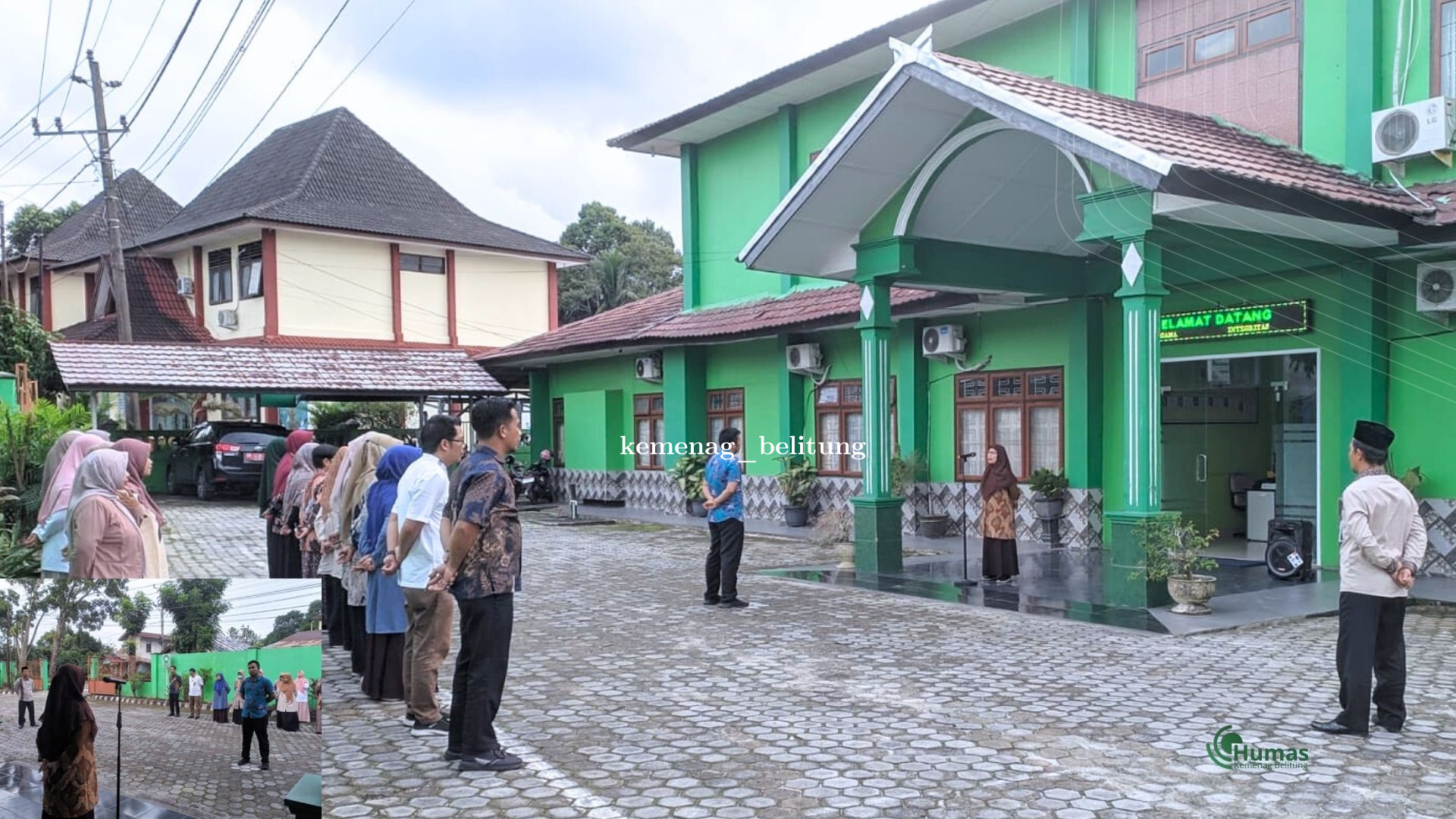 Apel Jumat Sore Menyalakan Api Semangat HAB ke-80 Kemenag Belitung