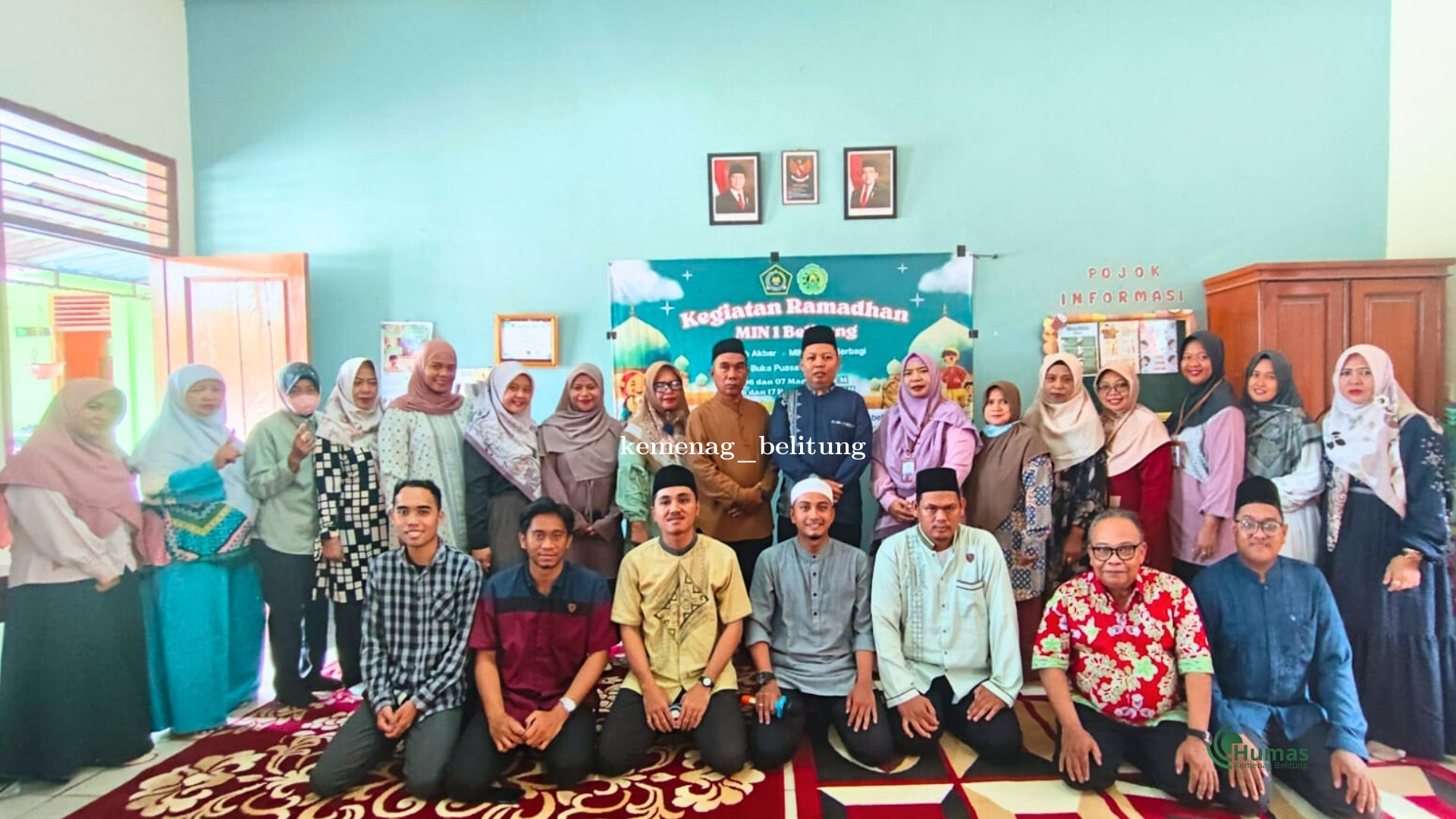 MIN 1 Belitung Gelar Tabligh Akbar Ramadan 1447 H