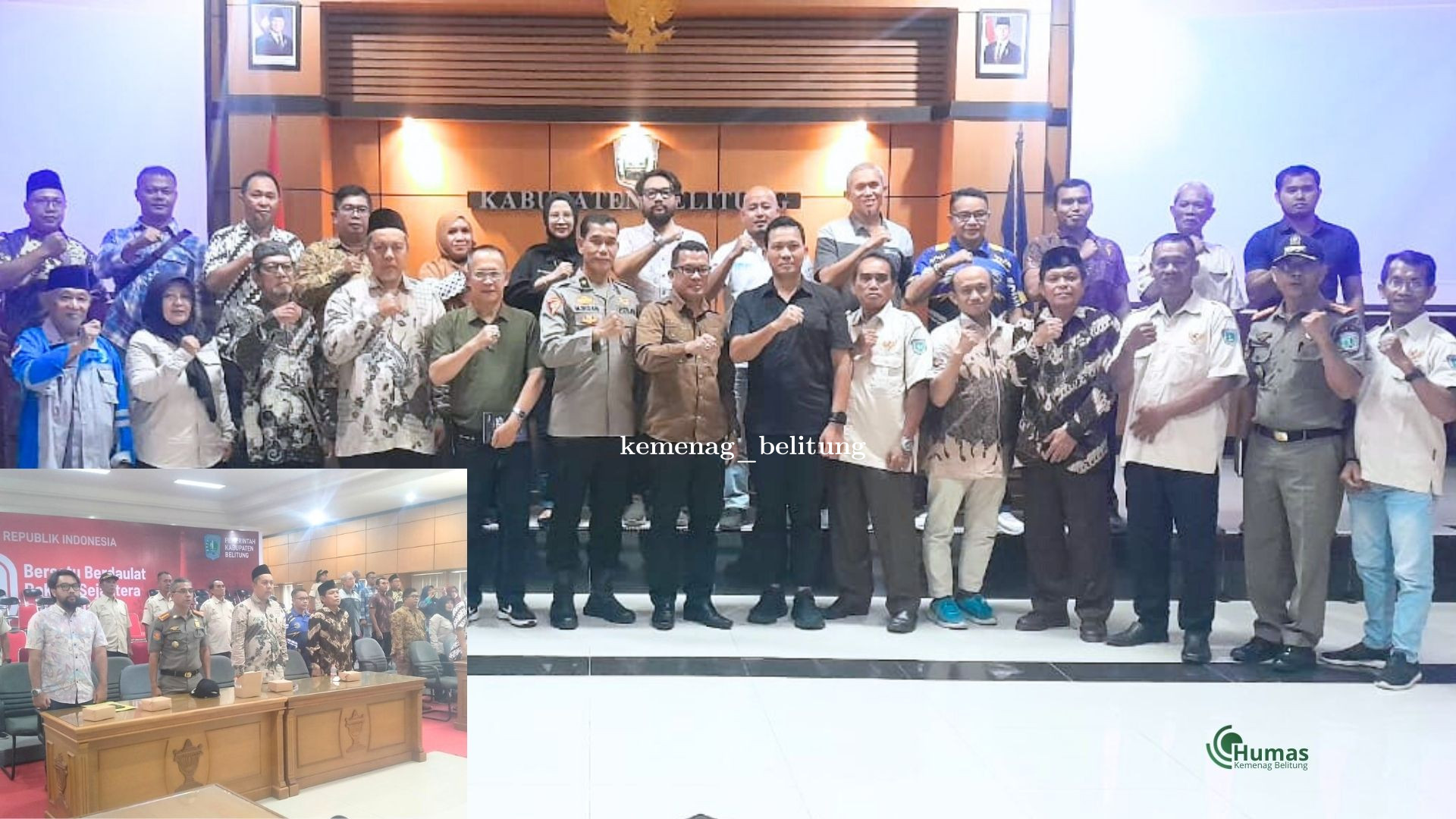 Kemenag Belitung Dukung Upaya Deteksi Dini Intoleransi dan Terorisme Melalui Moderasi Beragama