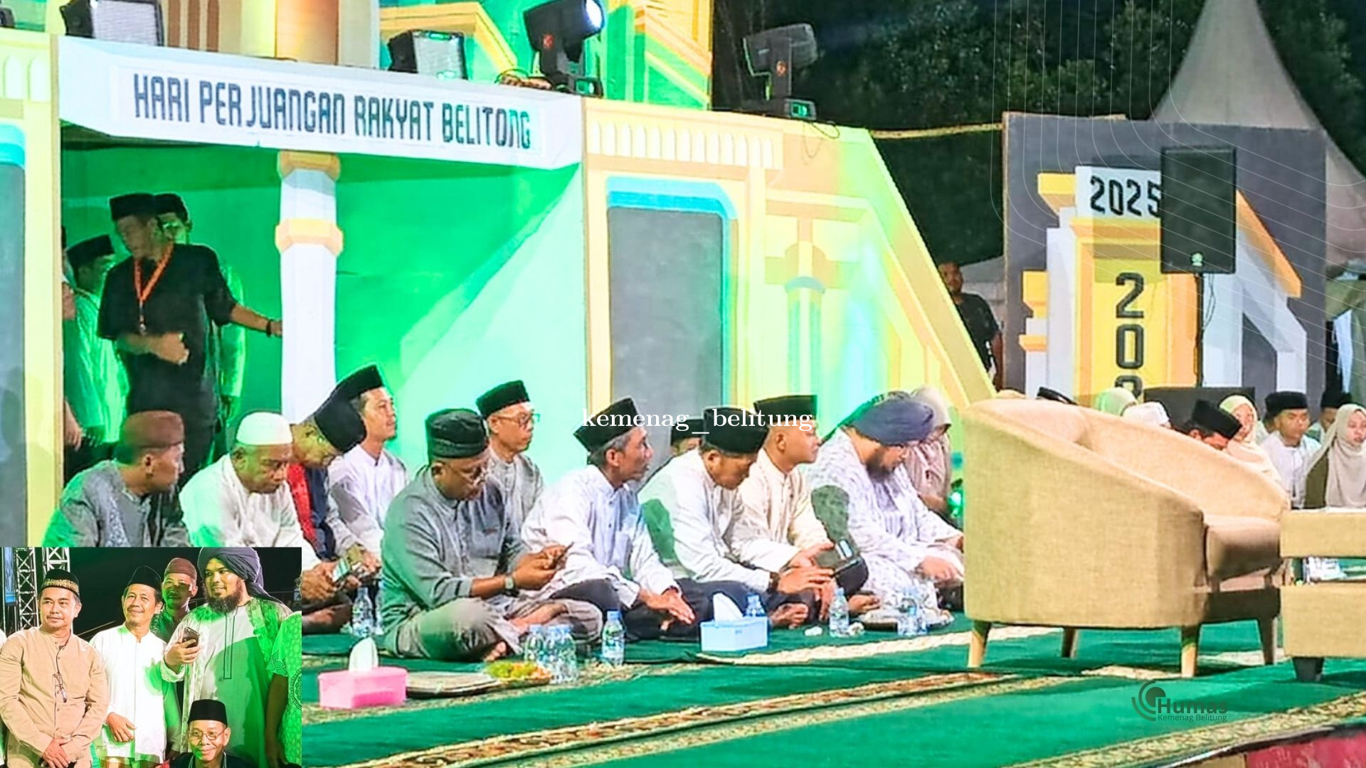 Kemenag Belitung Hadiri Tablig Akbar Peringatan Hari Perjuangan Rakyat Belitung