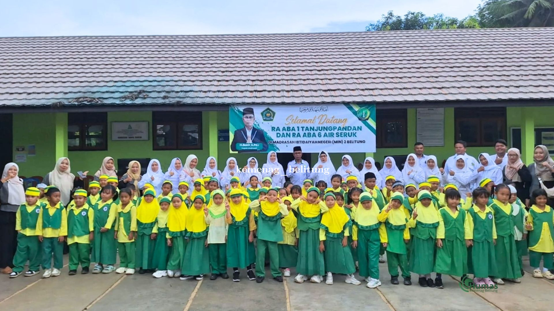 MIN 2 Belitung Sambut Kunjungan ABA 1 dan ABA 6 Tanjungpandan serta Pembukaan Mindua Festival 2026