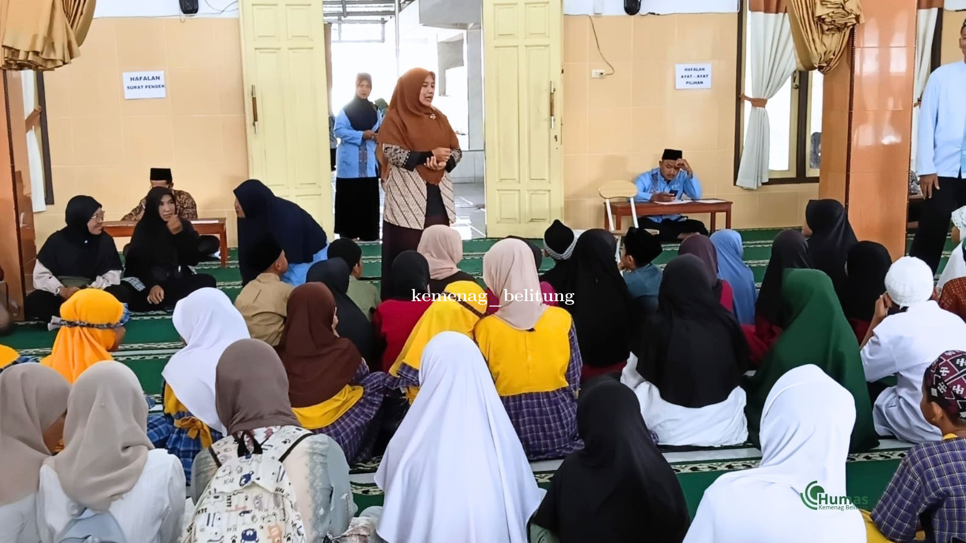 1.206 Santri se-Belitung Ikuti Munaqosyah TPA Level B, Wujudkan Generasi Qurani Berkualitas