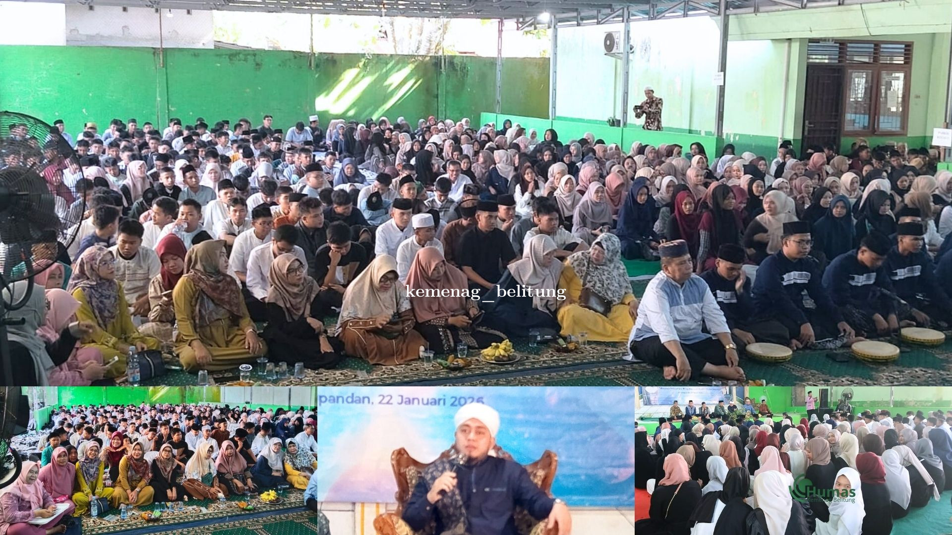 Peringati Isra Mikraj 1447 H, MAN 1 Belitung Tanamkan Karakter Muslim Sempurna pada Siswa