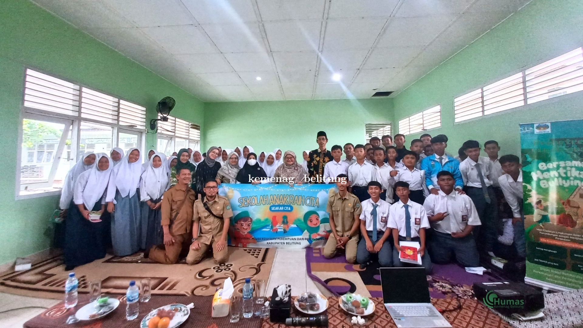 SEAKAR CITA dan Deklarasi Pesantren Ramah Anak Digelar di Ponpes Daarul Arofah Belitung