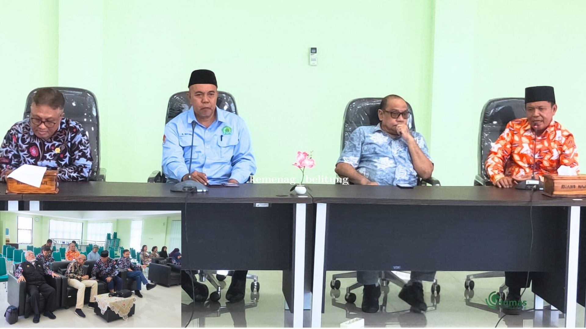FKUB Babel dan FKUB Belitung Perkuat Sinergi Kerukunan Umat Beragama: Bersinergi Jaga Harmoni Umat