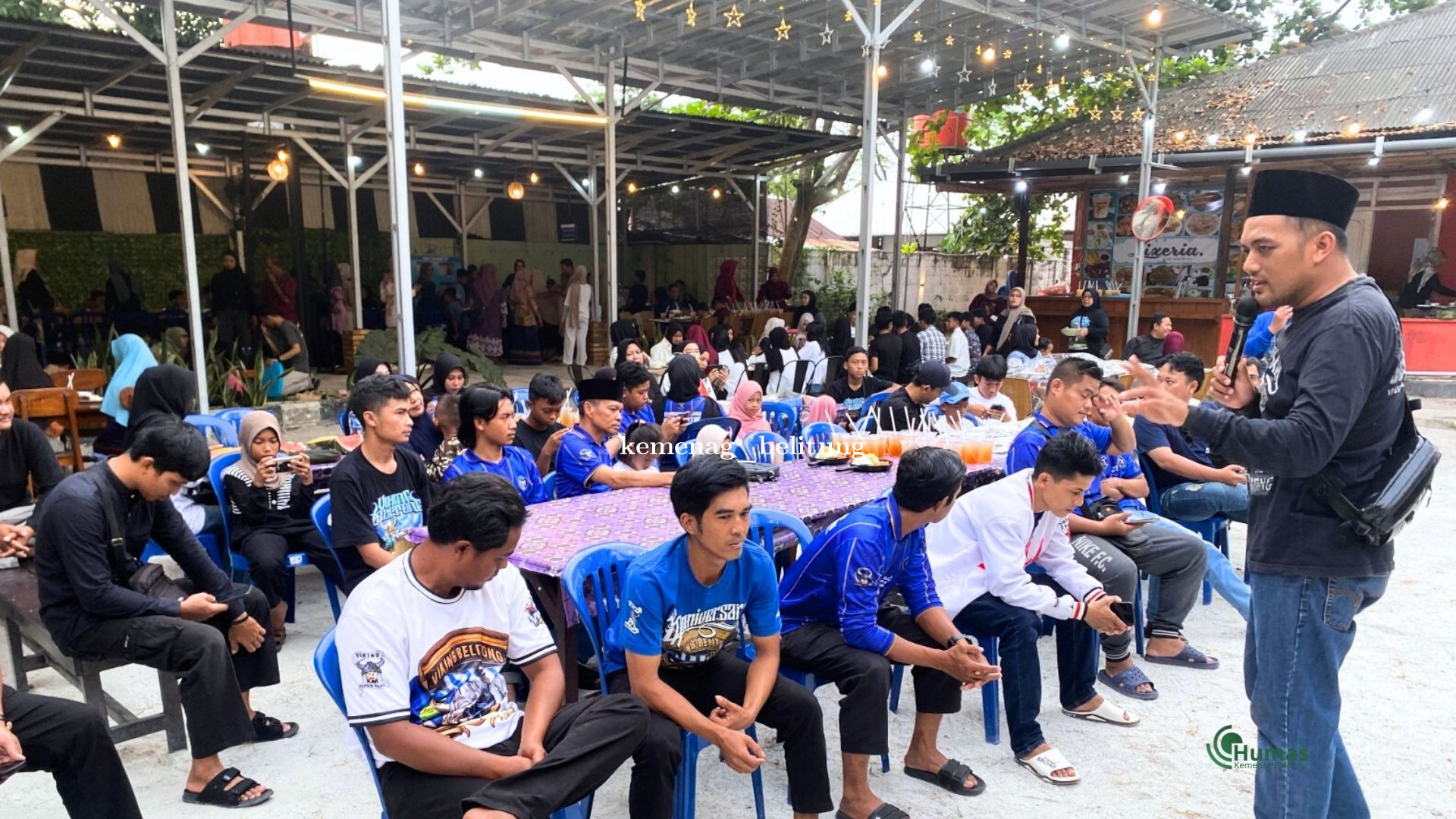 KUA Selat Nasik Implementasikan The Most KUA melalui Ramadhan Mashlahah Bersama Kom Viking Belitung