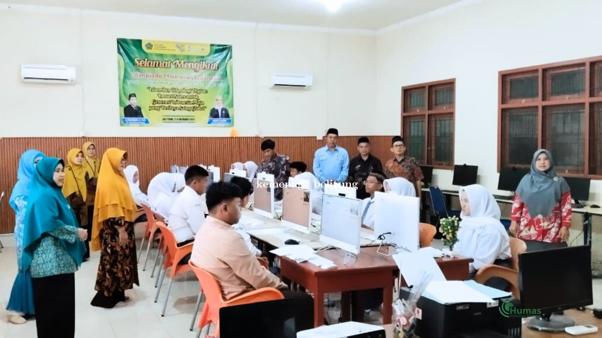 OMI Tingkat Provinsi Bangka Belitung Resmi Dibuka di MAN 1 Belitung