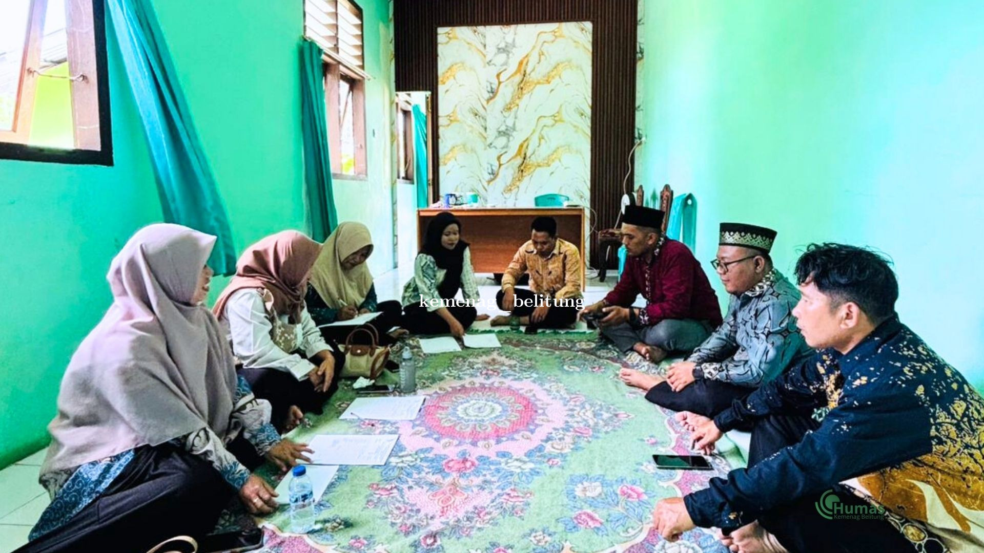 Gebrakan Awal Tahun 2026 KUA Selat Nasik Rangkul Desa dan Sekolah demi Misi Ramadan