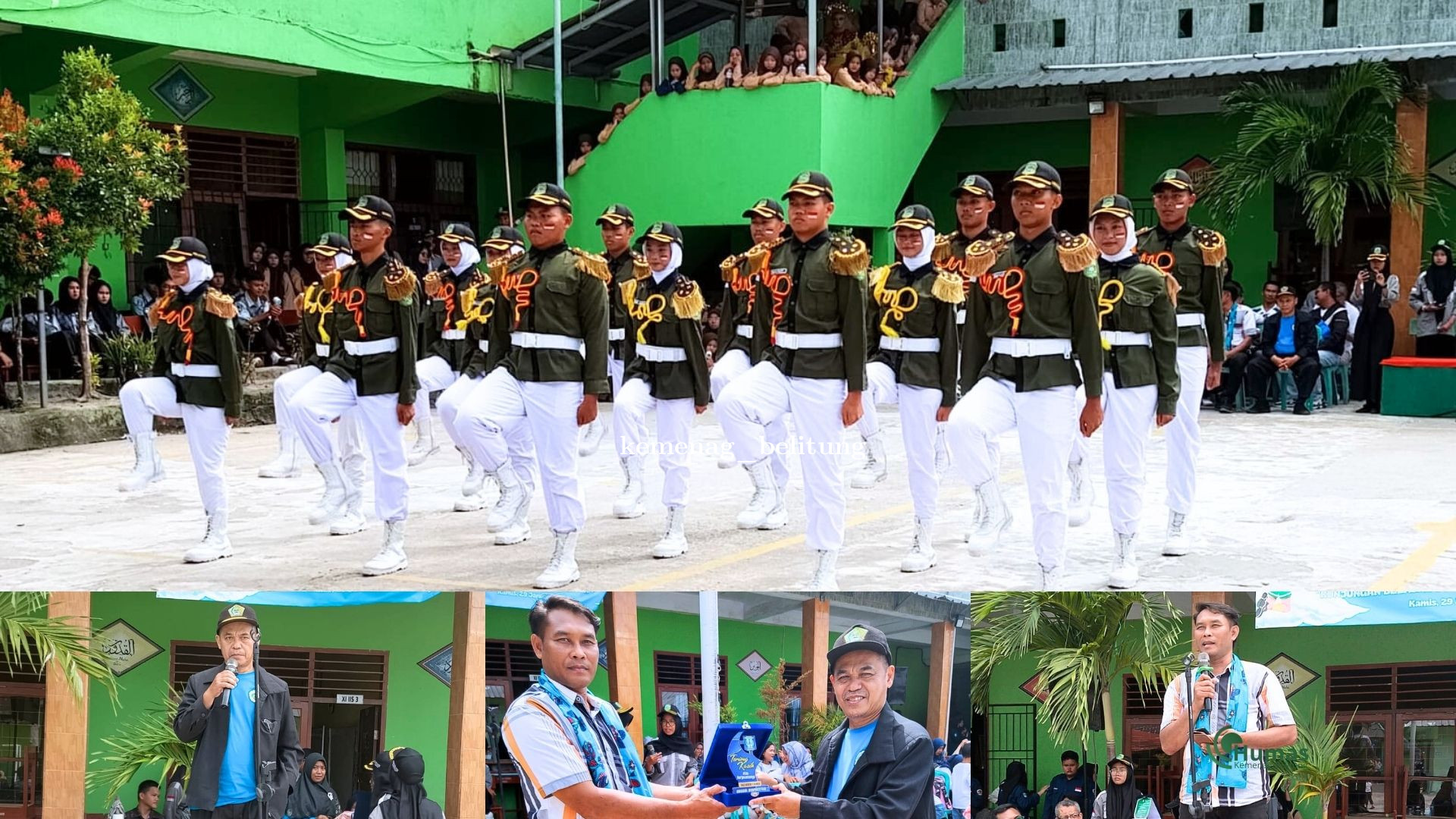 Merajut Persahabatan Antarmadrasah dan Sekolah, MAN 1 Belitung Sambut Hangat Kunjungan SMAN 1 Damar