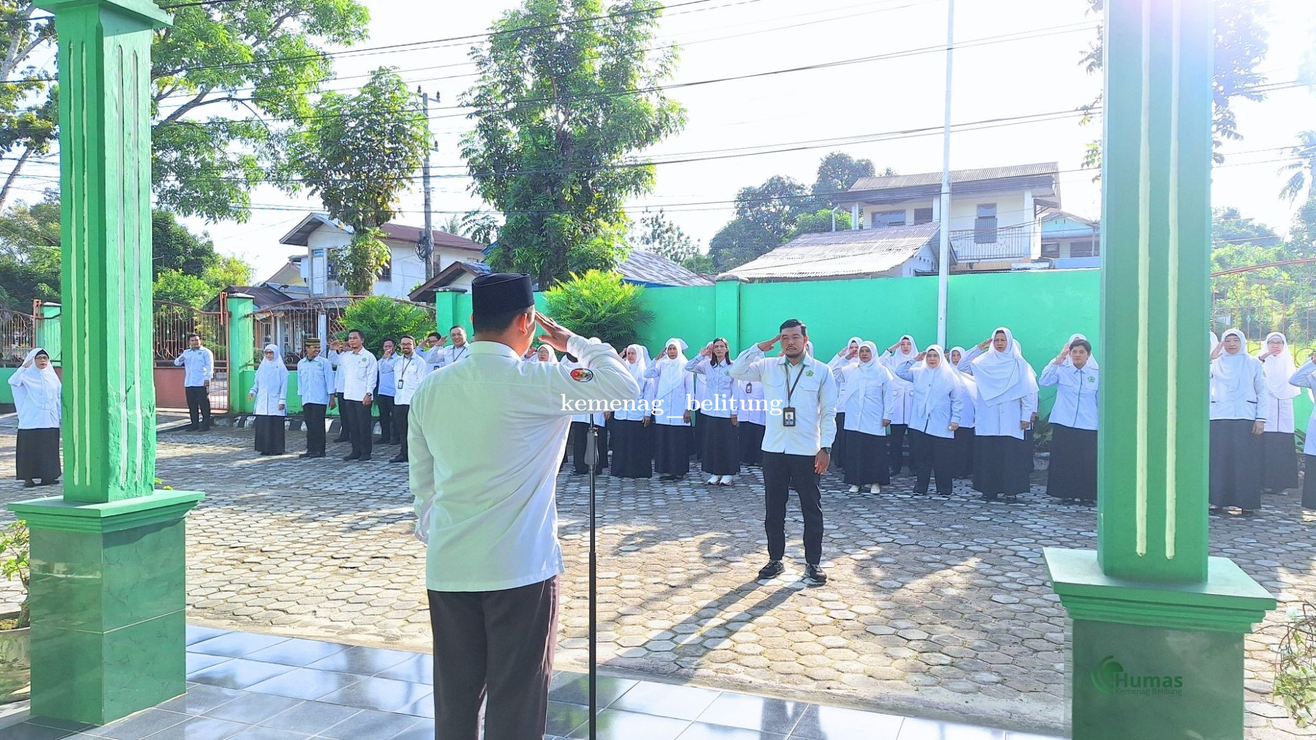 Apel Pagi Kemenag Belitung Bahas Kinerja dan Layanan ASN