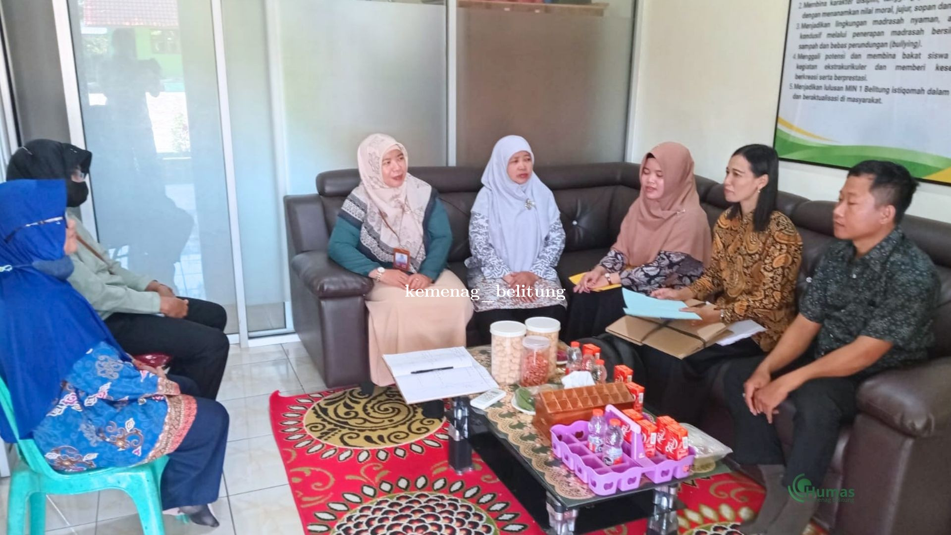Monev Kearsipan di MIN 1 Belitung Tingkatkan Tata Kelola Arsip yang Tertib dan Profesional