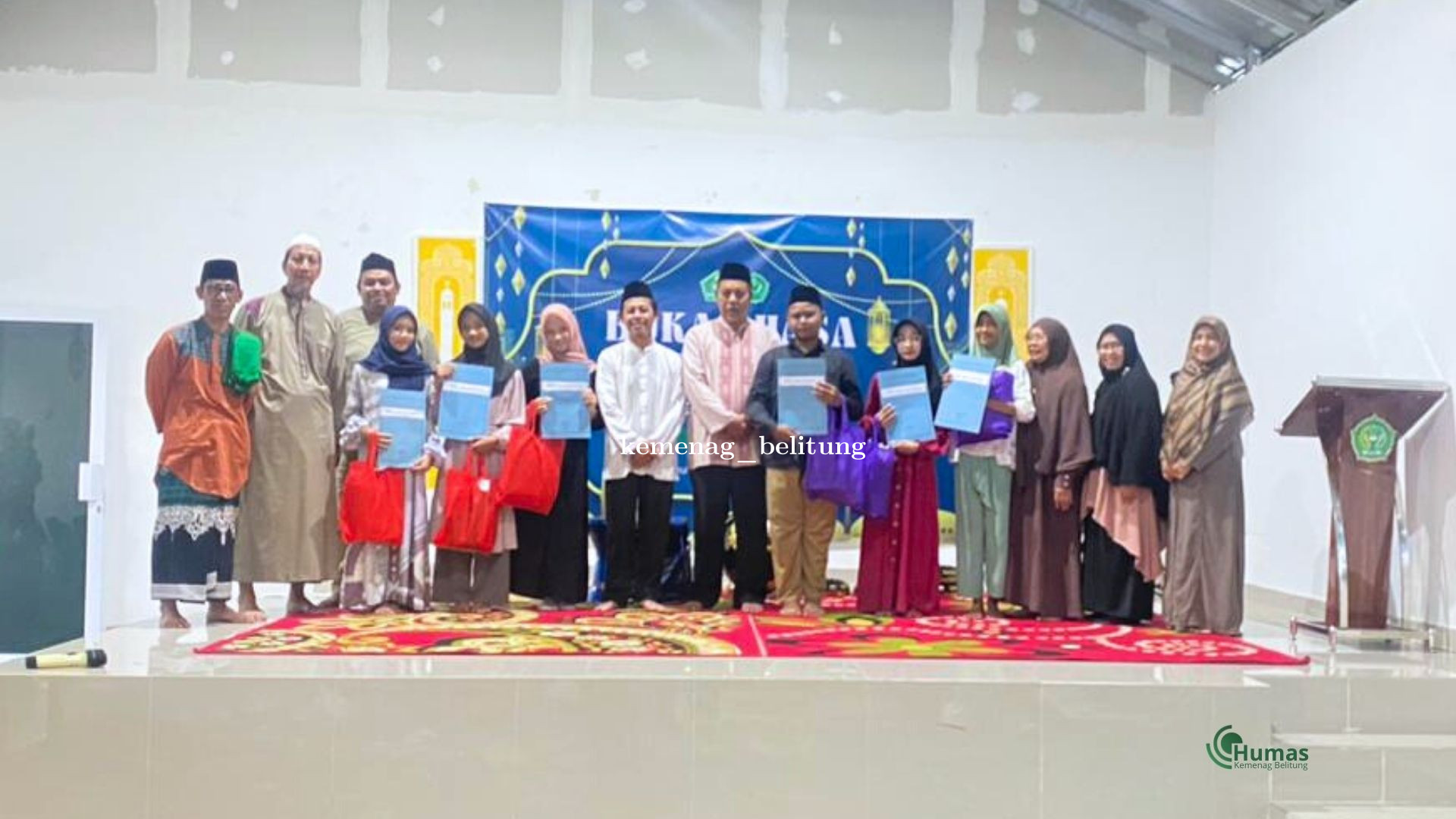 Perkuat Ukhuwah dan Kepedulian Sosial, MTsN 1 Belitung Gelar Buka Puasa Bersama