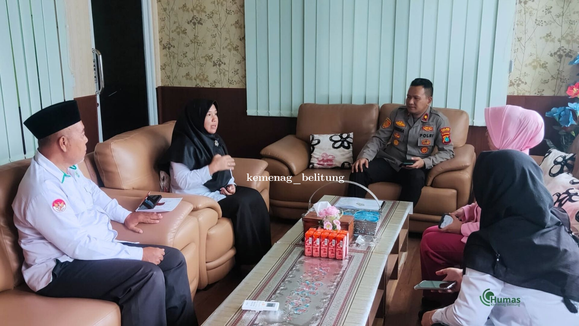 Sinergi Kemenag–Polres Belitung Bahas Perubahan Nama TPQ