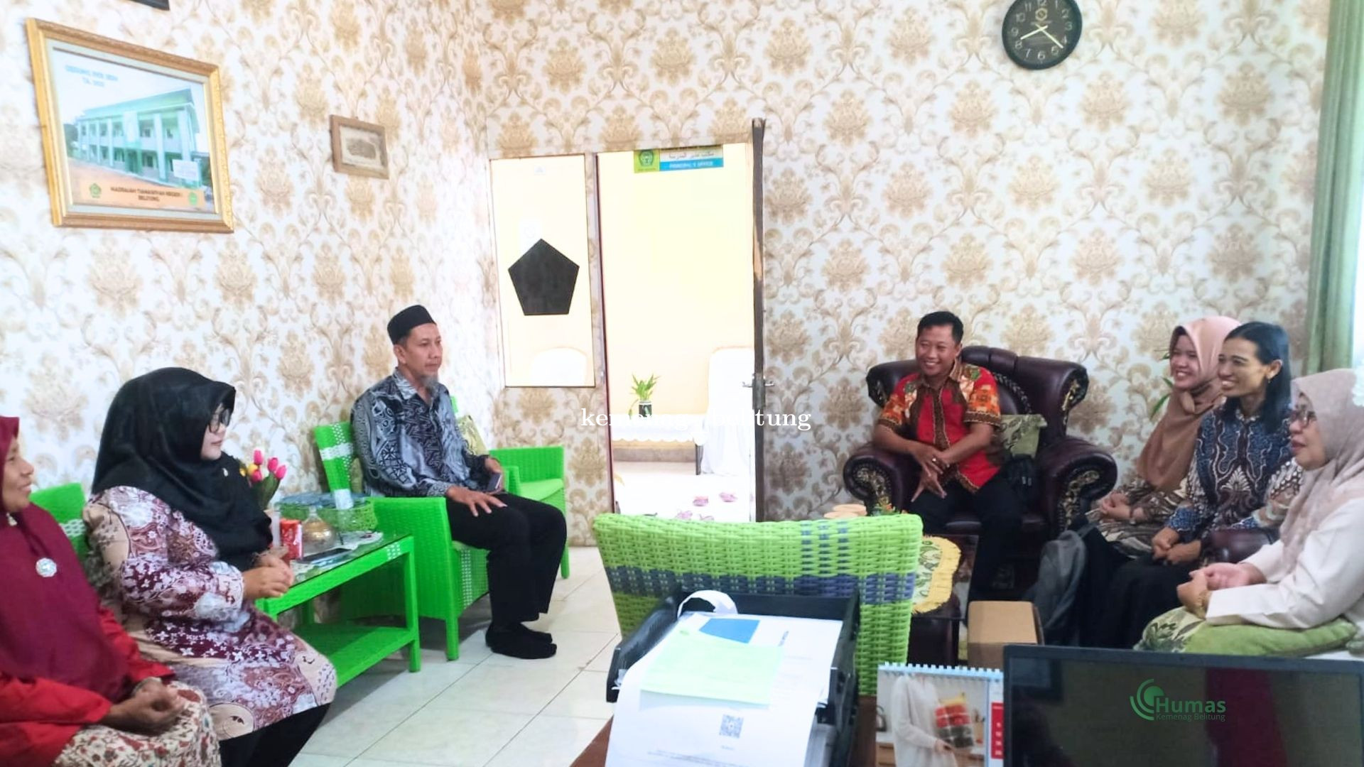 Monitoring dan Pembinaan Kerasipan MTsN 1 Belitung, Tim Monitoring Tekankan Pentingnya Konsistensi