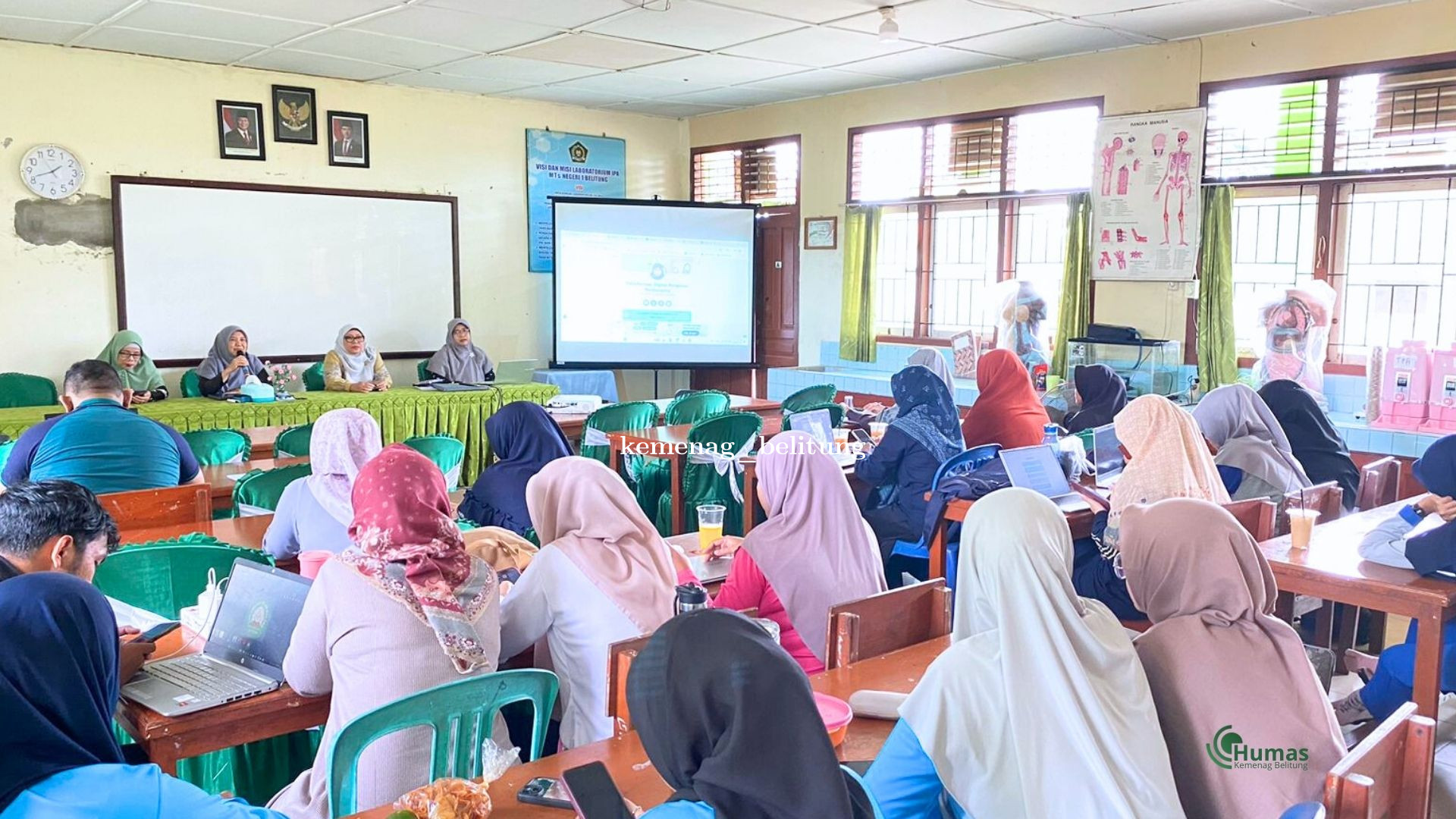 MTsN 1 Belitung Perkuat Implementasi Kurikulum Berbasis Cinta