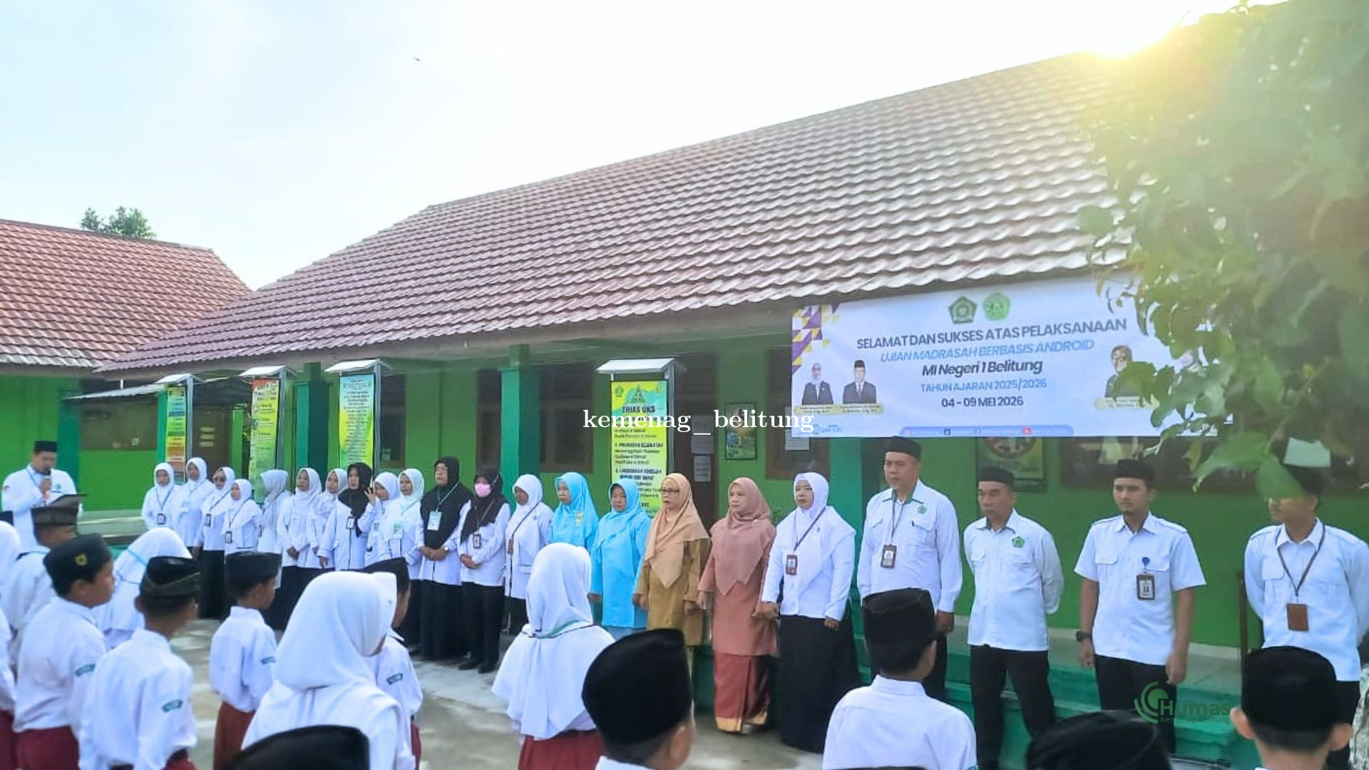 MIN 1 Belitung Laksanakan Ujian Madrasah dan Asesmen Sumatif Akhir Tahun Ajaran  2025/2026
