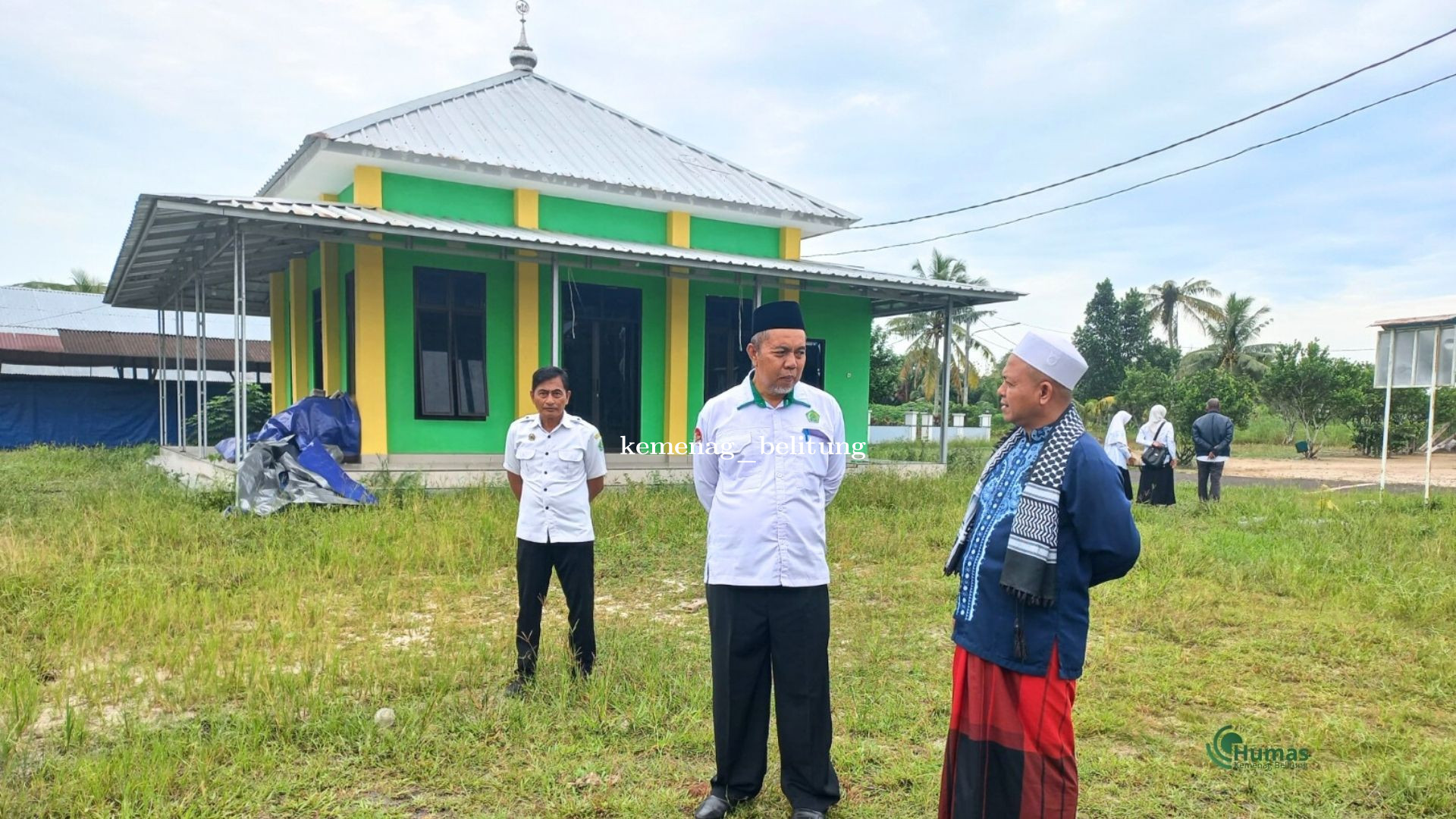 Plt. Kepala Kemenag Belitung Tinjau Pembangunan Ponpes AR Fachrudin Muhammadiyah