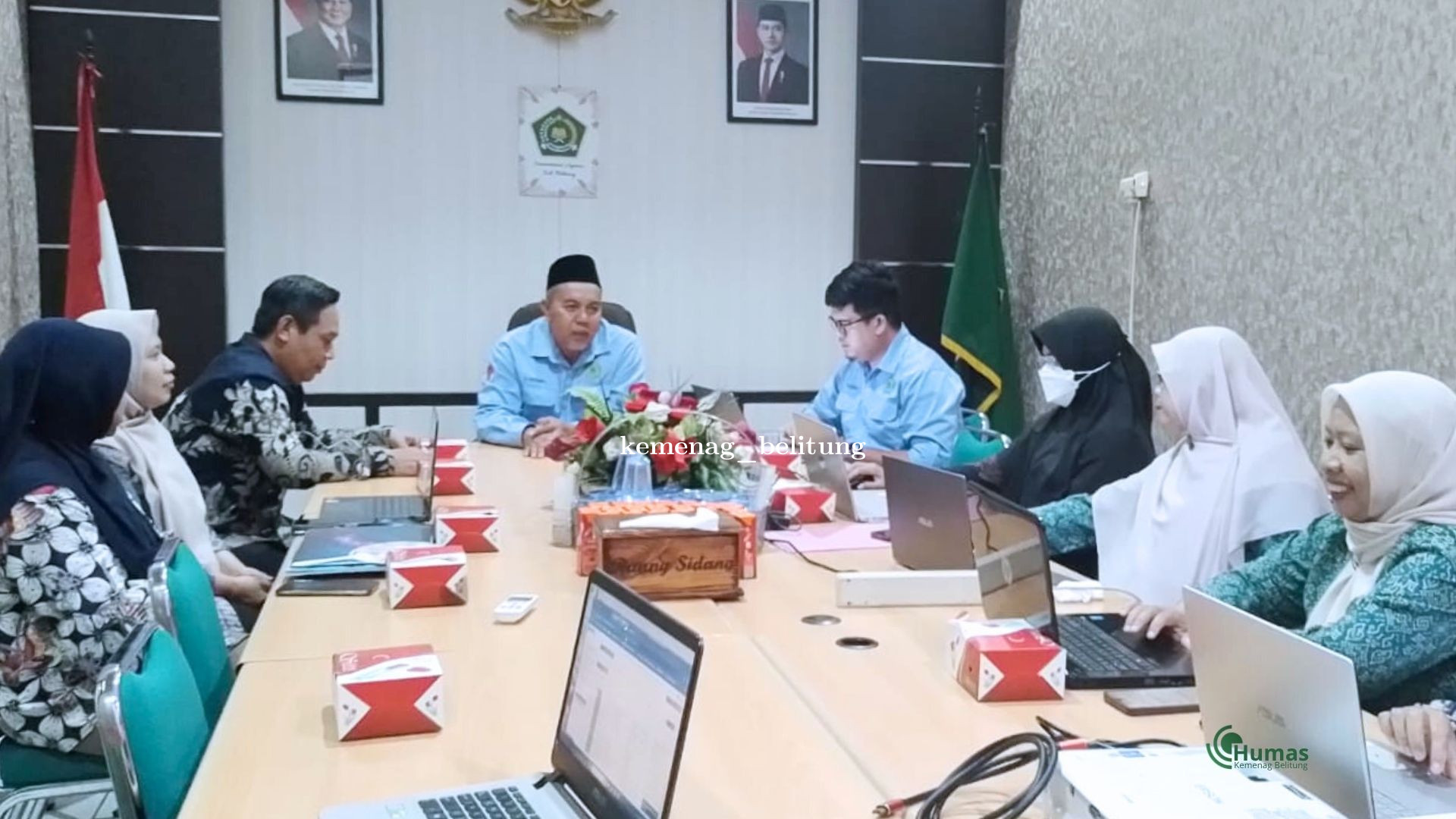 Pendampingan RKBMN Tahun 2027, Tim BMN Kanwil Berikan Penguatan kepada Operator Kemenag Belitung