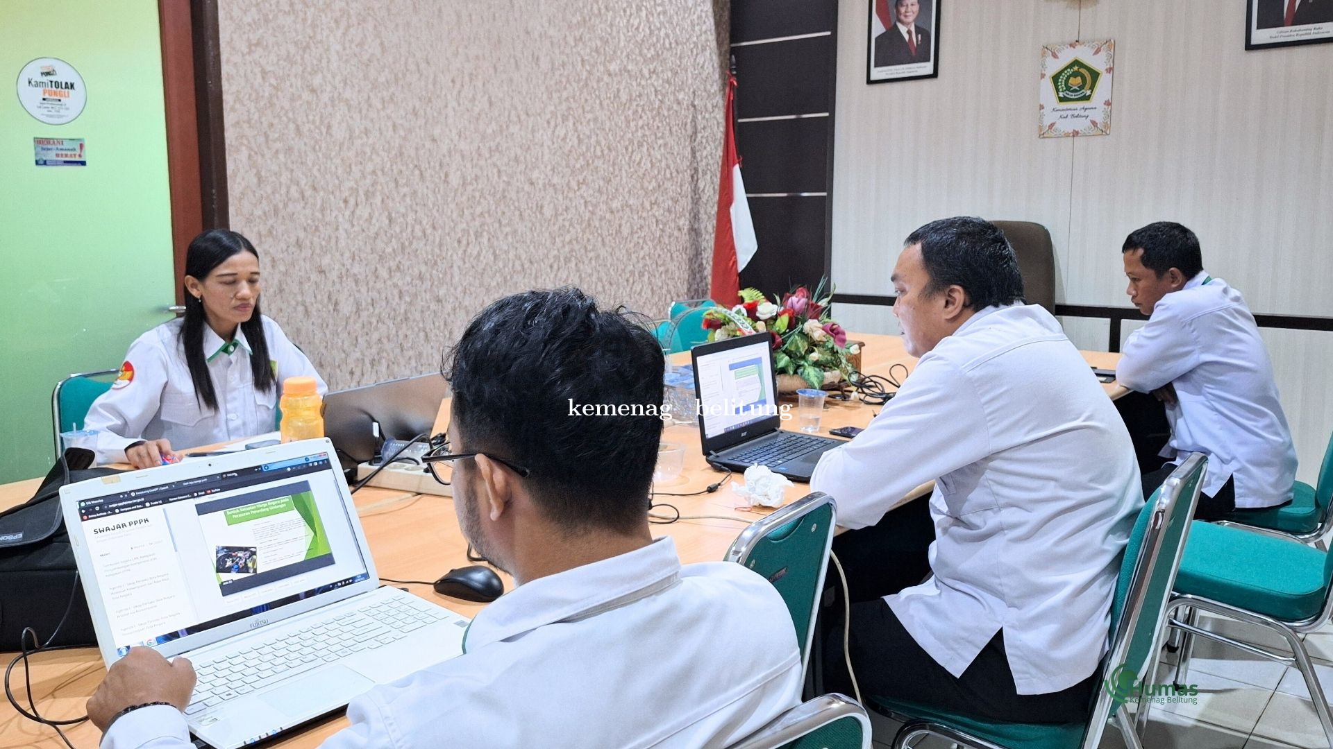 PPPK Tahap 1 Kemenag Belitung Ikuti Pelatihan MOOC Sebelum Orientasi 2025