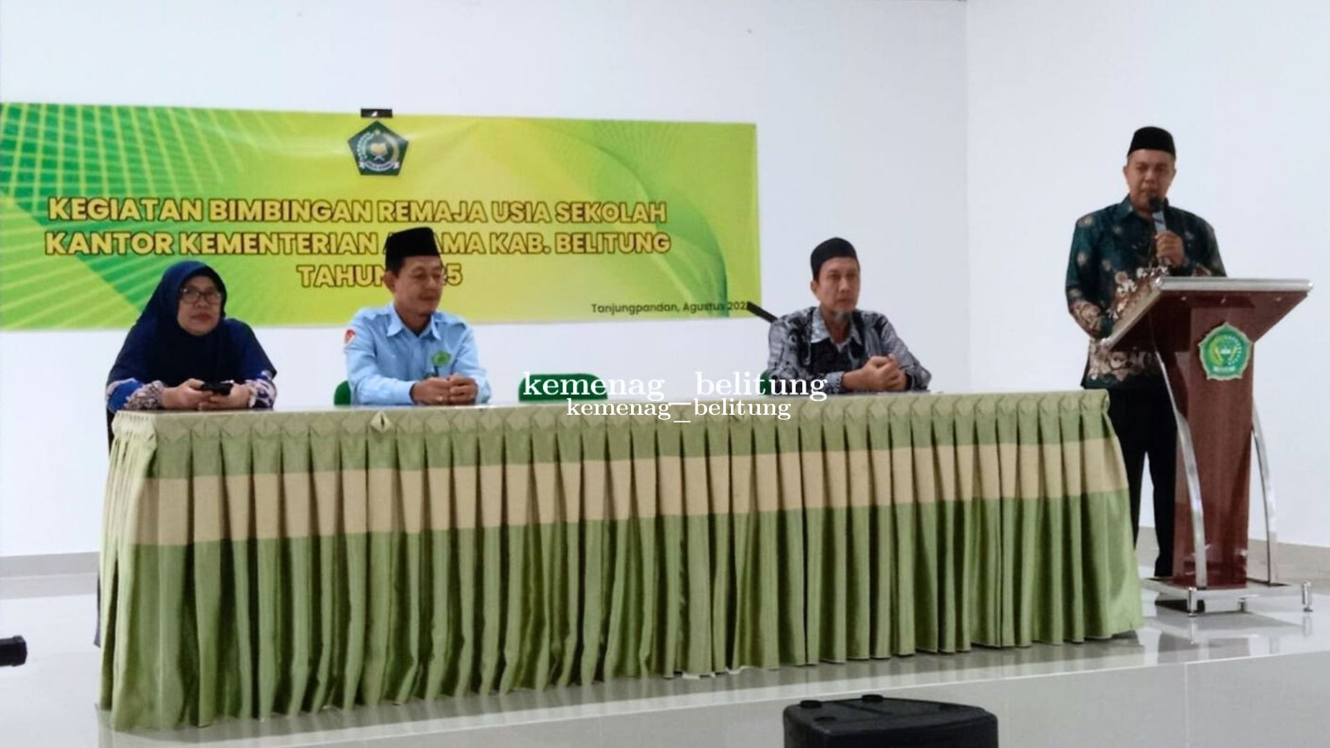 Bimbingan Remaja Usia Sekolah: Bekal Moral dan Kesehatan bagi 90 Siswa MTsN 1 Belitung