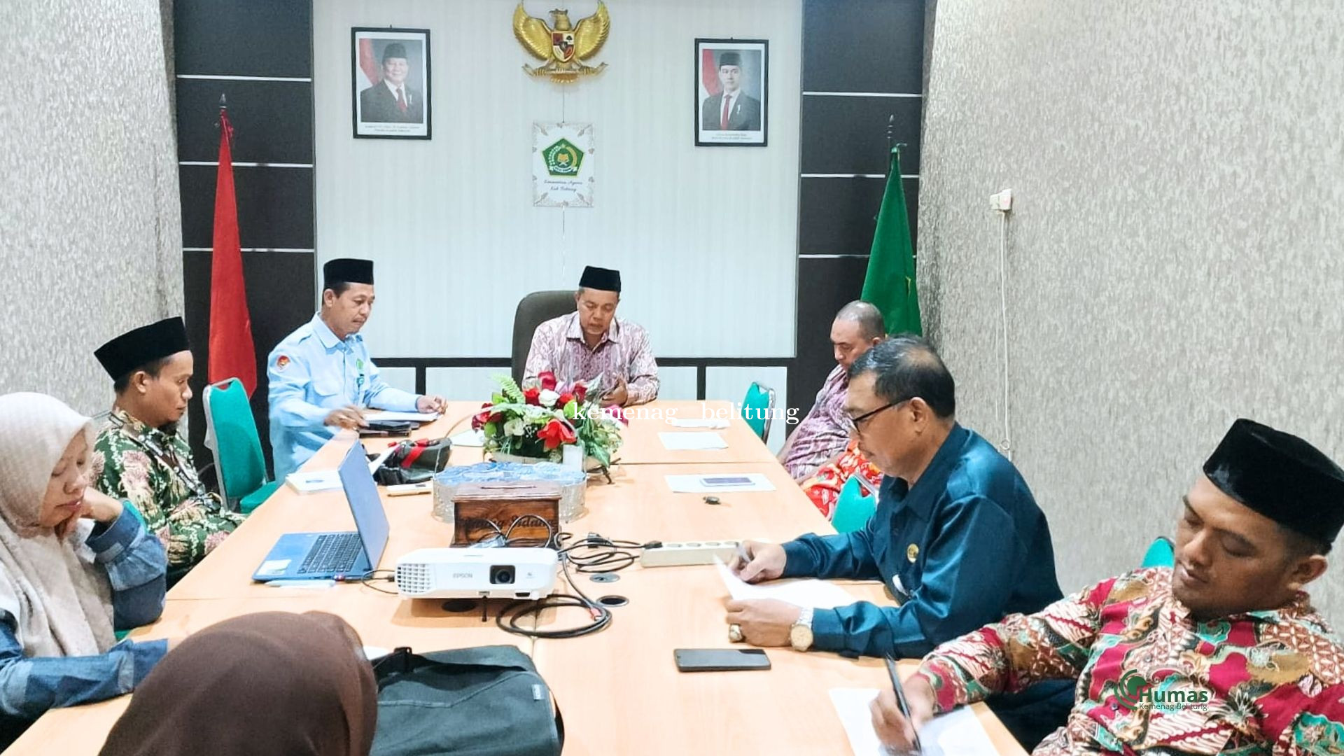 Kemenag Belitung Konsolidasikan Program Bimwin dan Keluarga Sakinah