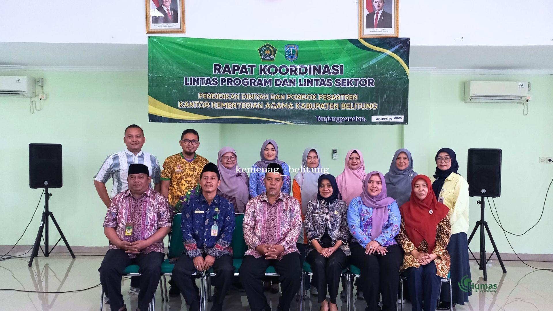 Kemenag Belitung Gelar Rakor Lintas Sektor untuk Wujudkan Pesantren Ramah Anak