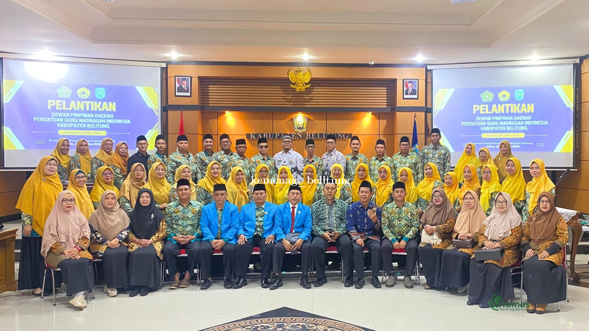 Pengurus DPD PGMI Kabupaten Belitung Periode 2024–2029 Resmi Dilantik dan Dikukuhkan
