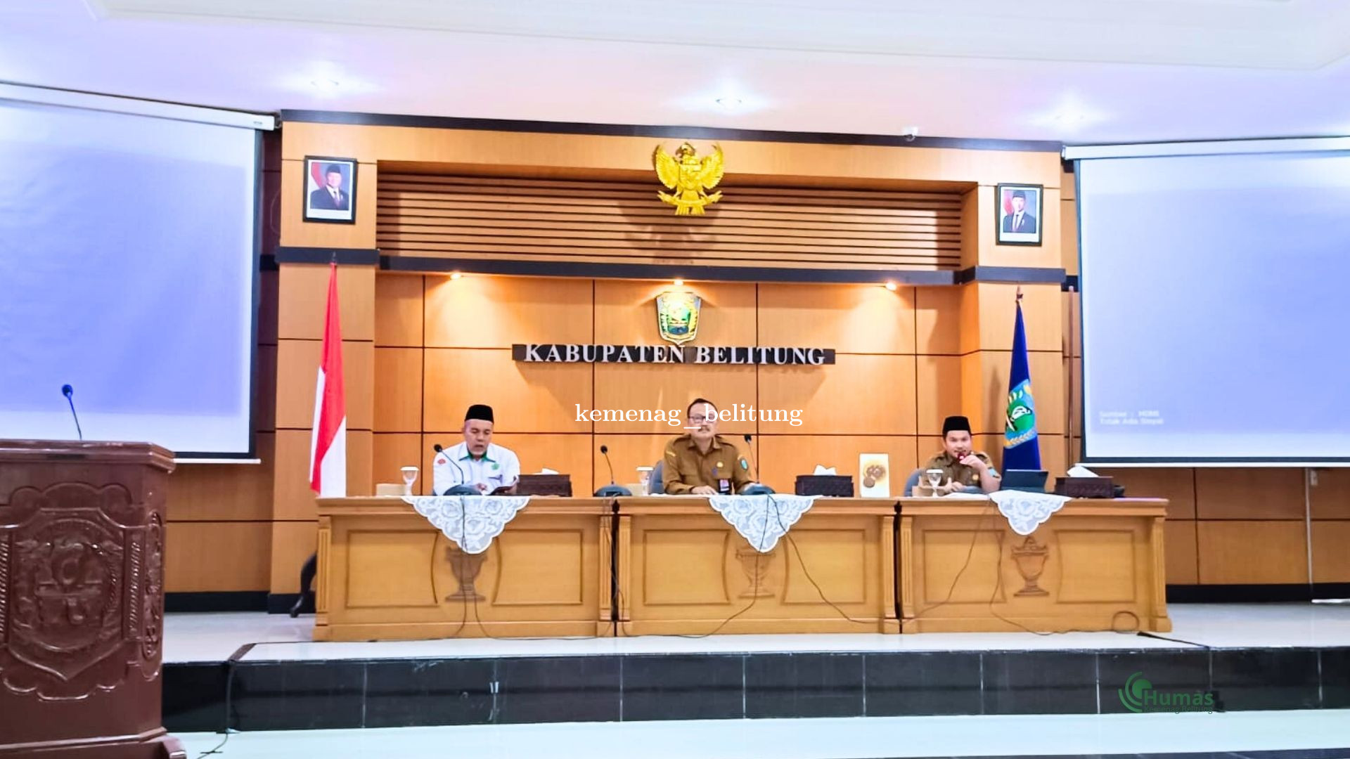 Marhaban Ramadhan 1447 H, Kemenag Belitung Hadiri Rapat Penetapan Zakat Fitrah di Kantor Bupati