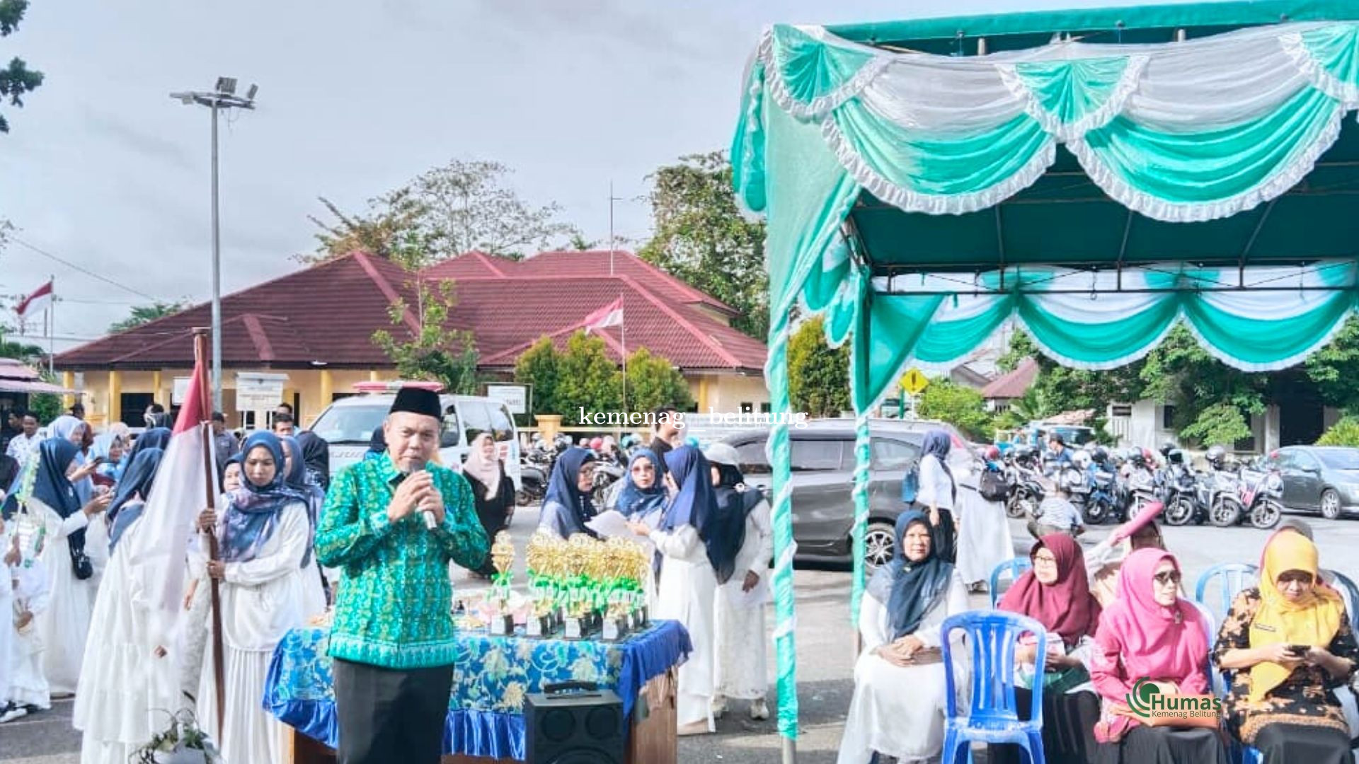 Kakan Kemenag Belitung Hadiri Pawai Taaruf IGRA Sambut Ramadhan 1447 H