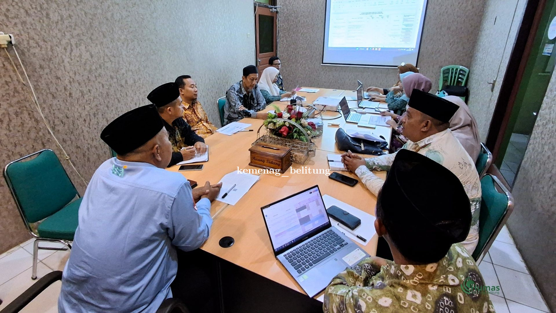 Kemenag Belitung Gelar Rapat Penyusunan Perjanjian Kinerja Tahun 2026