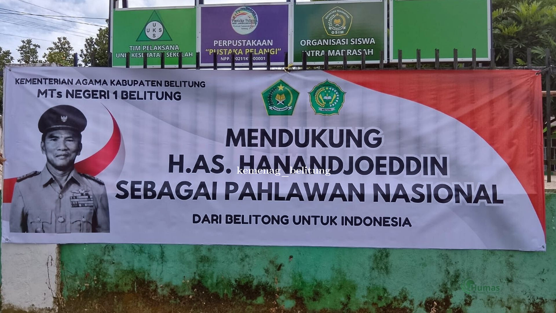 MTsN 1 Belitung Beri Dukungan Penetapan H.AS. Hanandjoeddin sebagai Pahlawan Nasional Tahun 2026