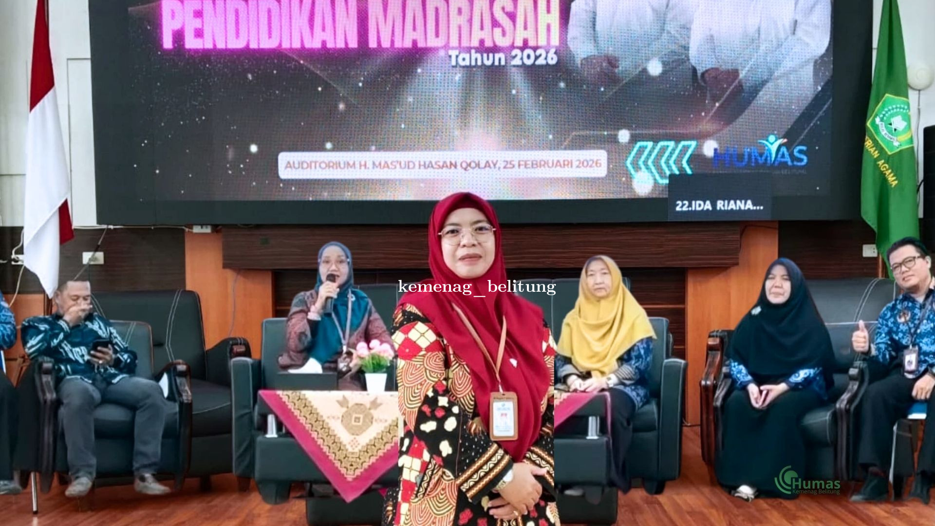 Sejalan Asta Protas Kemenag RI, Kamad MIN 1 Belitung Hadiri Rakerwil Penmad Babel
