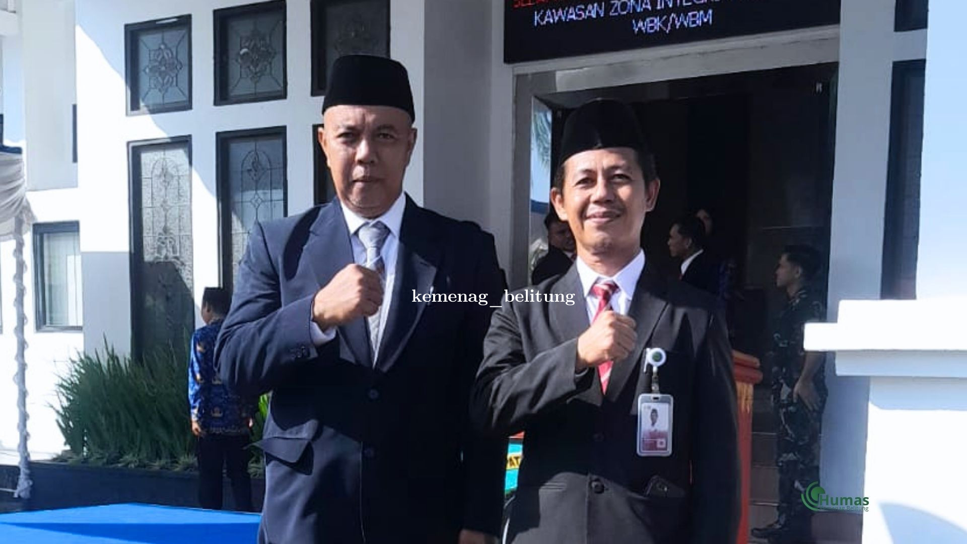 Merawat Persatuan, Kemenag Belitung Hadiri Upacara Hari Lahir Pancasila Bersama Pemda