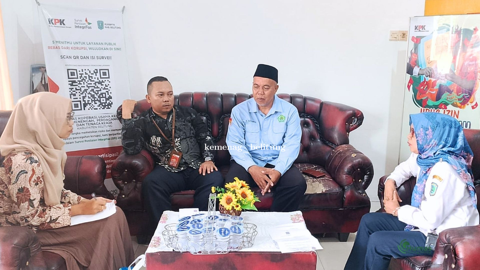 Kemenag Belitung Perkuat Sinergi Bersama UPT PLUT KUKM Sukseskan Sosialisasi Wajib Halal 2026
