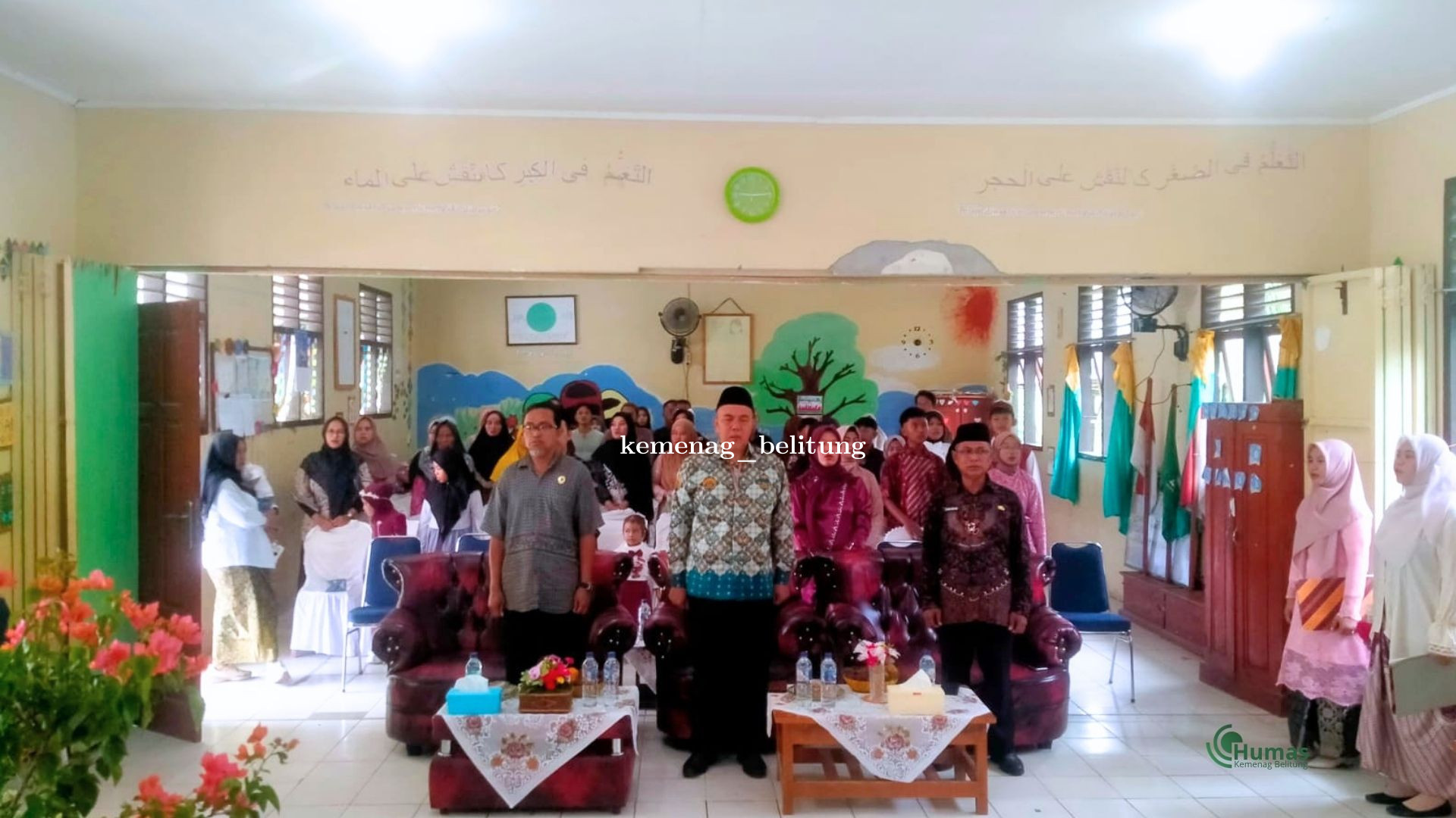 Pisah Kenang Siswa Kelas VI MIN 2 Belitung, Kemenag Belitung Kobarkan Semangat Pendidikan