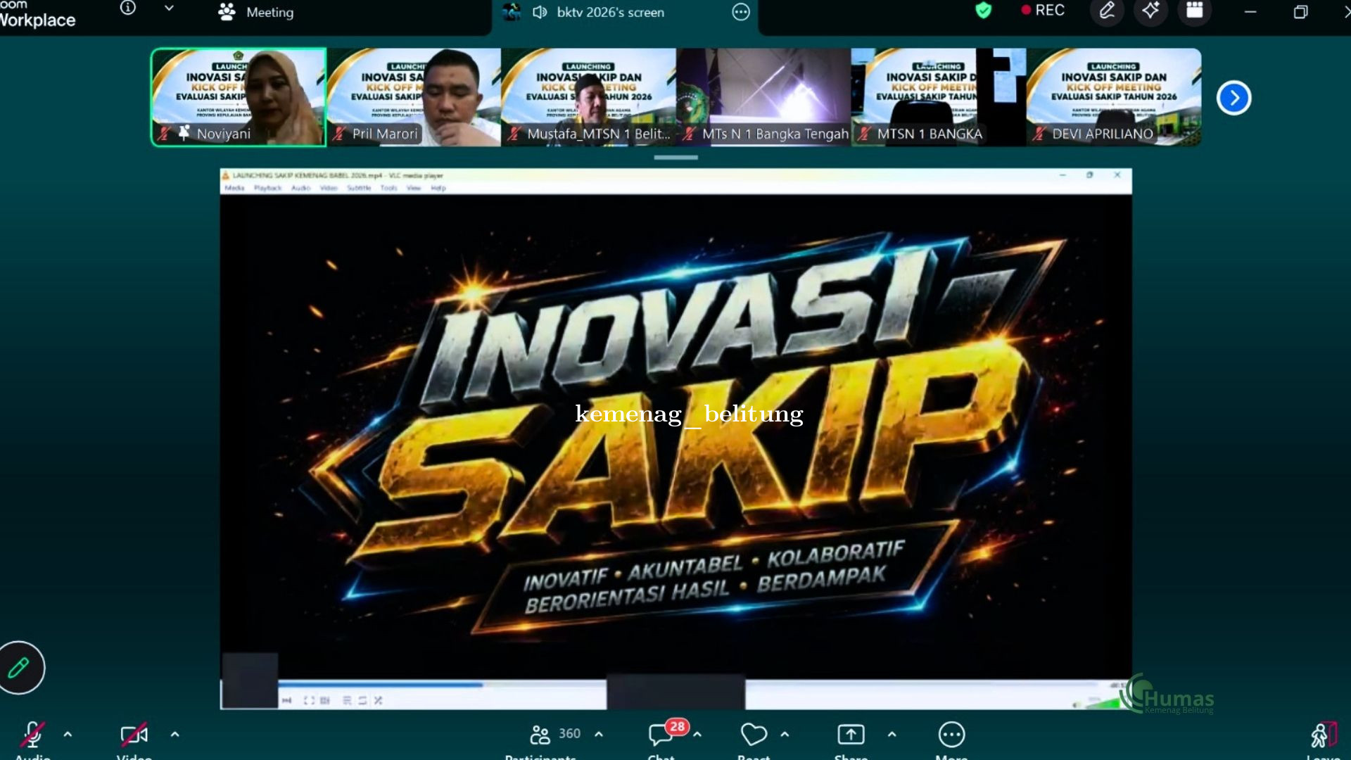 Launching Inovasi SAKIP Babel dan Kick Off Meeting Evaluasi SAKIP 2026