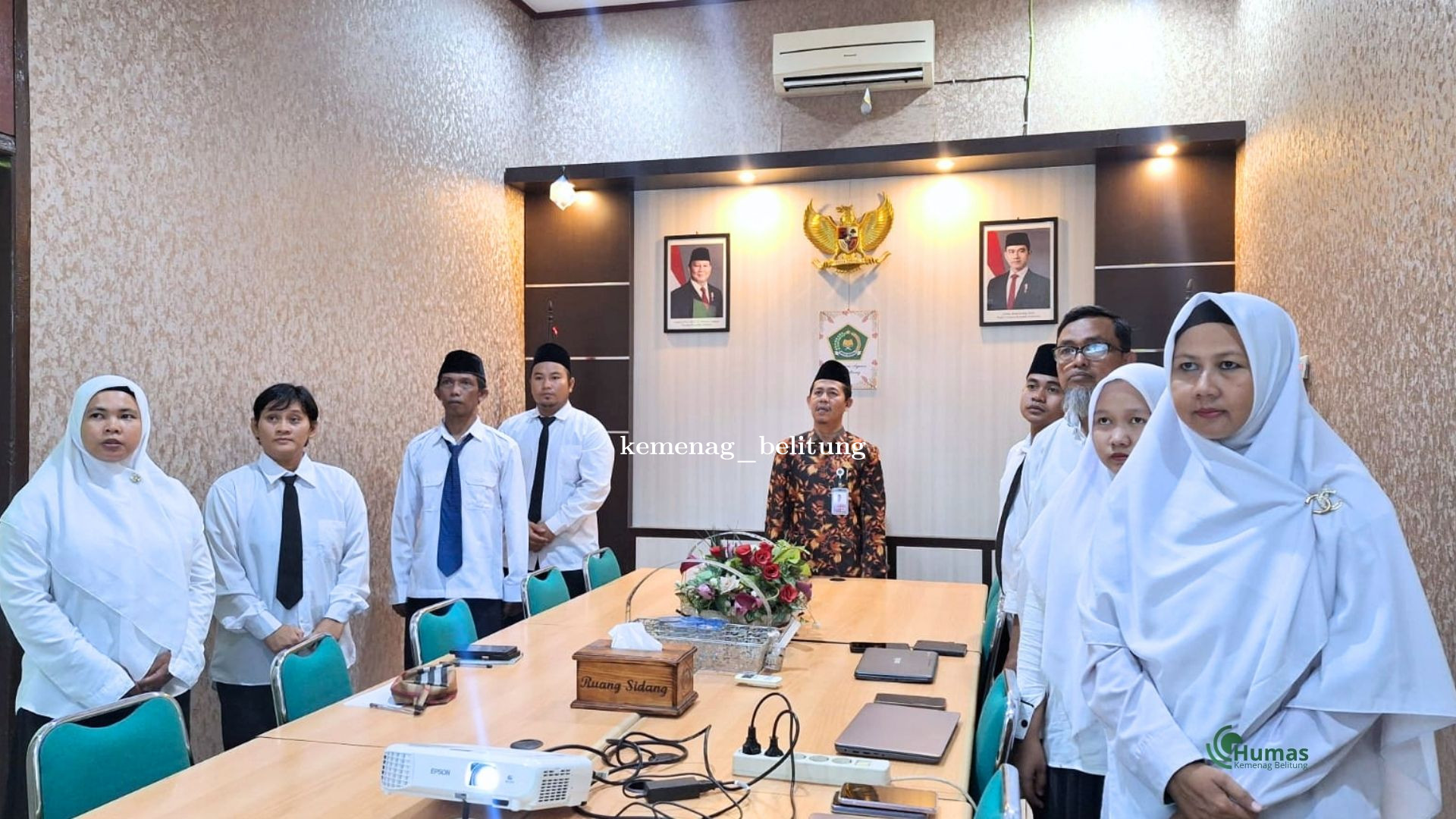 PPPK Kemenag Belitung Ikuti Zoom Sosialisasi MOOC Orientasi PPPK 2026 Penggunaan LMS dari LAN
