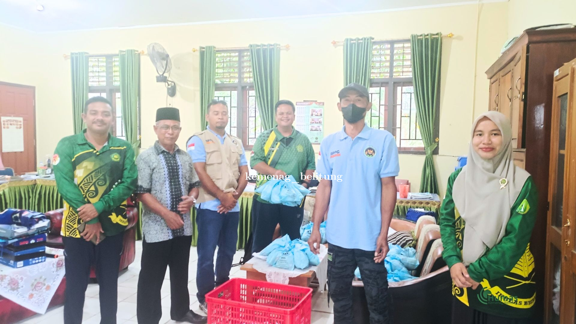 Ramadhan ke-16, Siswa MIN 2 Belitung Terima Manfaat Program Makan Bergizi Gratis dari SPPG Membalong