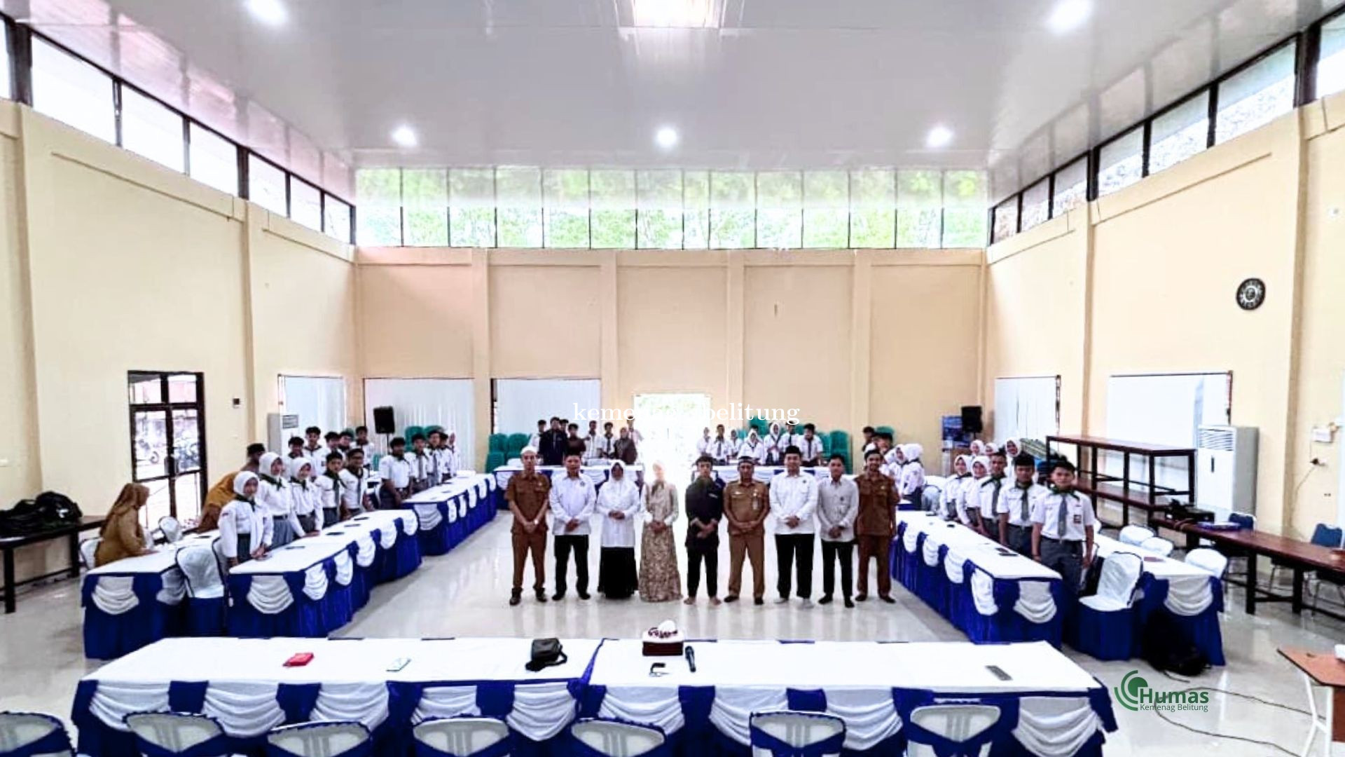 Kasi PAIS Kemenag Belitung Hadiri Pembukaan Sanlat SMA/SMK Se-Belitung